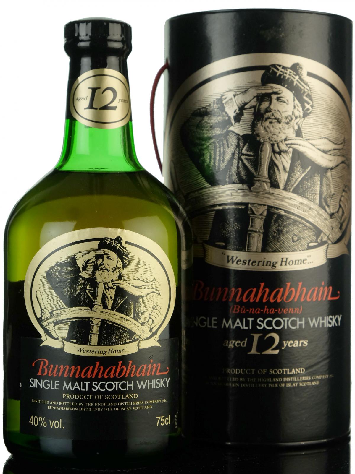 Bunnahabhain 12 Year Old - Circa 1990