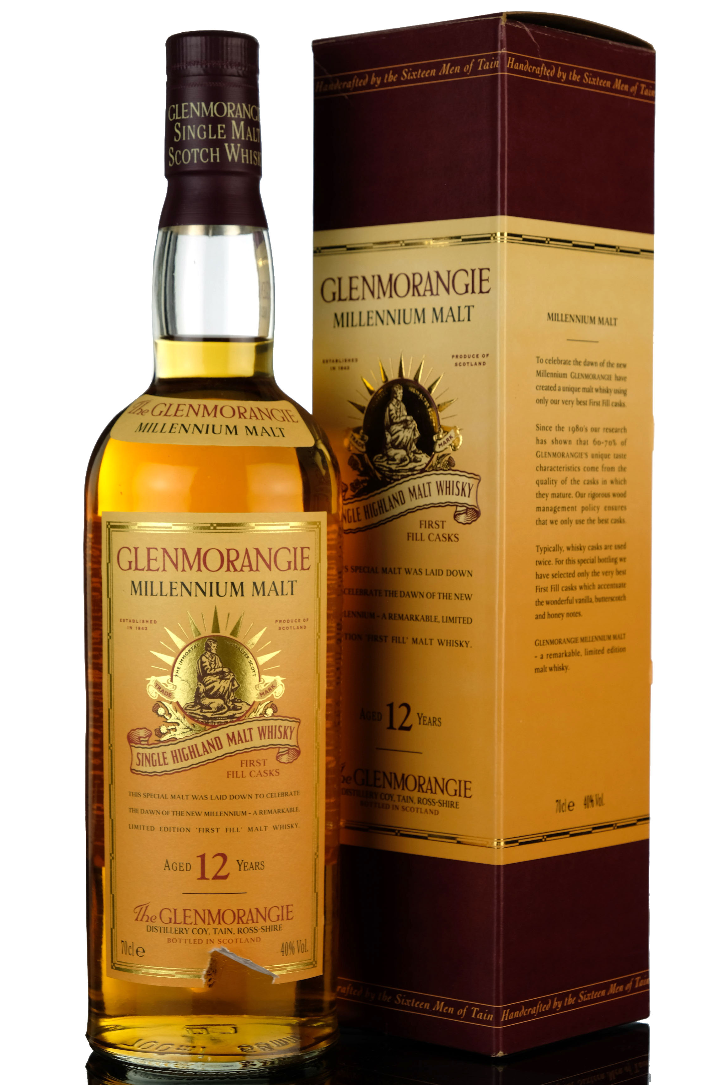 Glenmorangie 12 Year Old - Millennium Malt