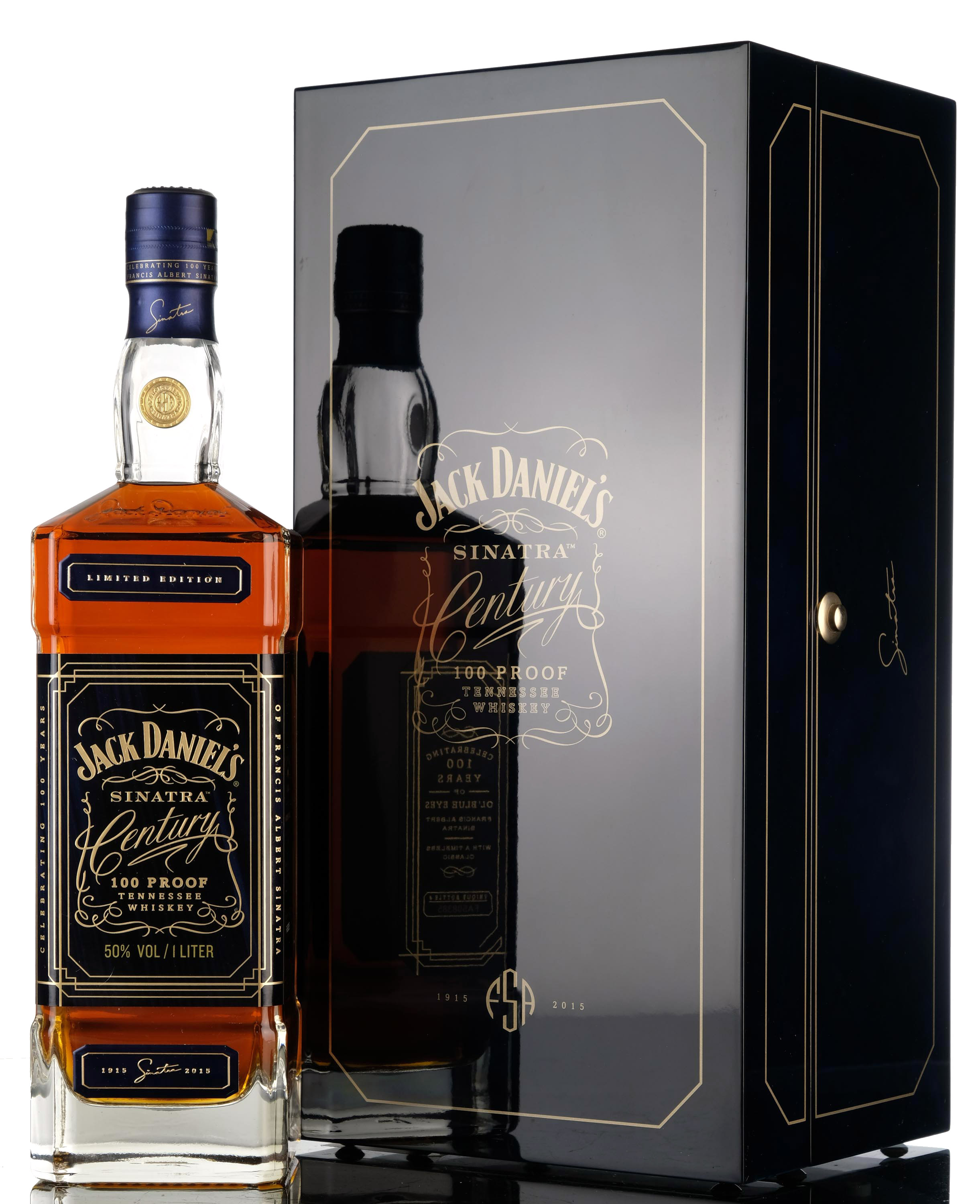 Jack Daniels Sinatra Century - Limited Edition - 2015 Release - 1 Litre