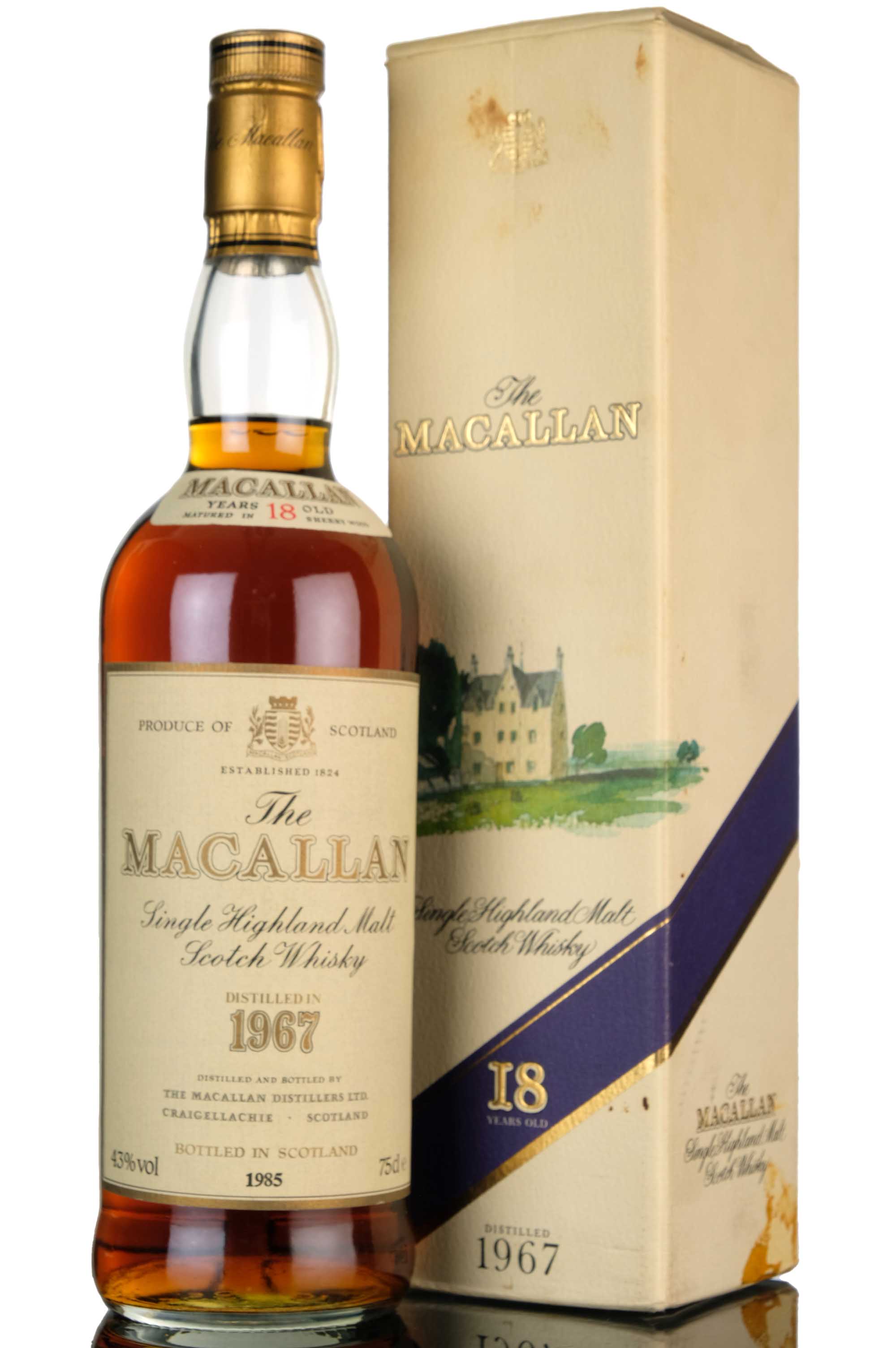 Macallan 1967-1985 - 18 Year Old - Sherry Cask