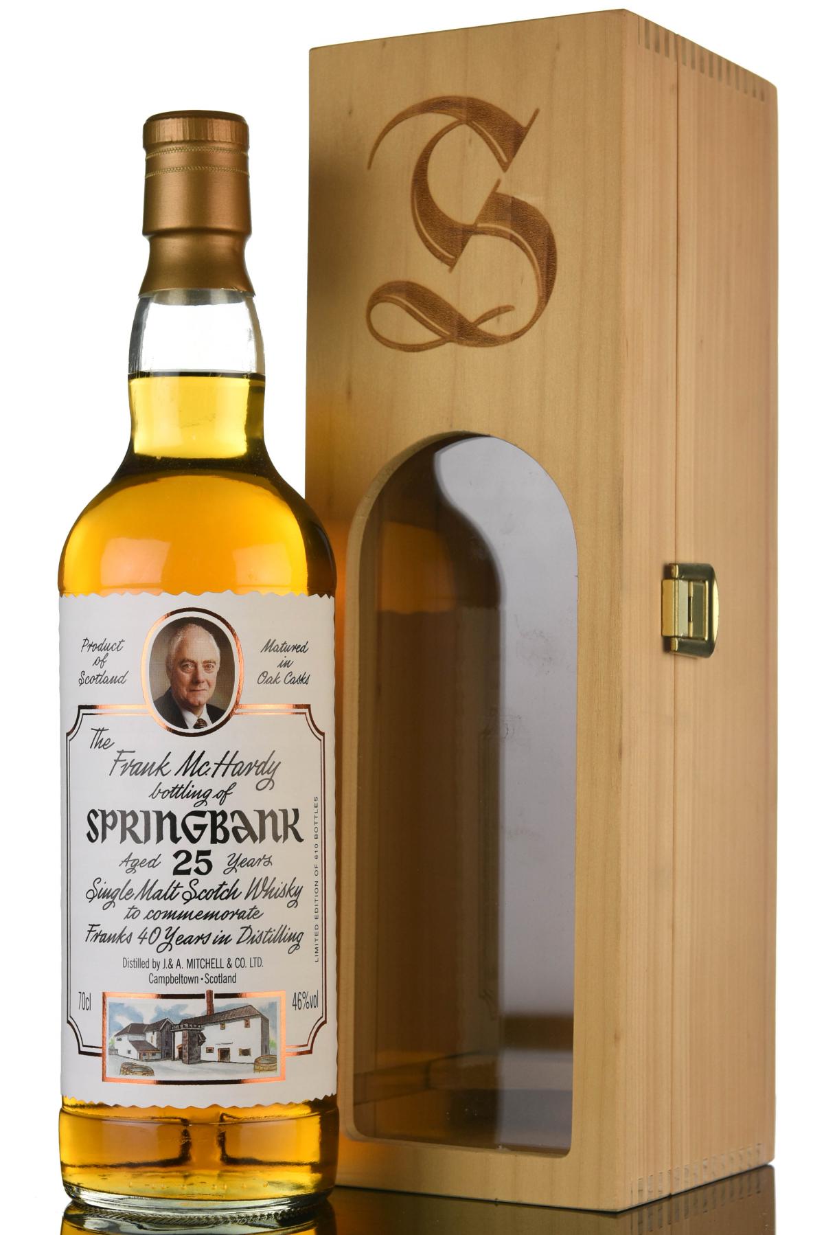 Springbank 25 Year Old - Frank McHardy 40 Years In Distilling