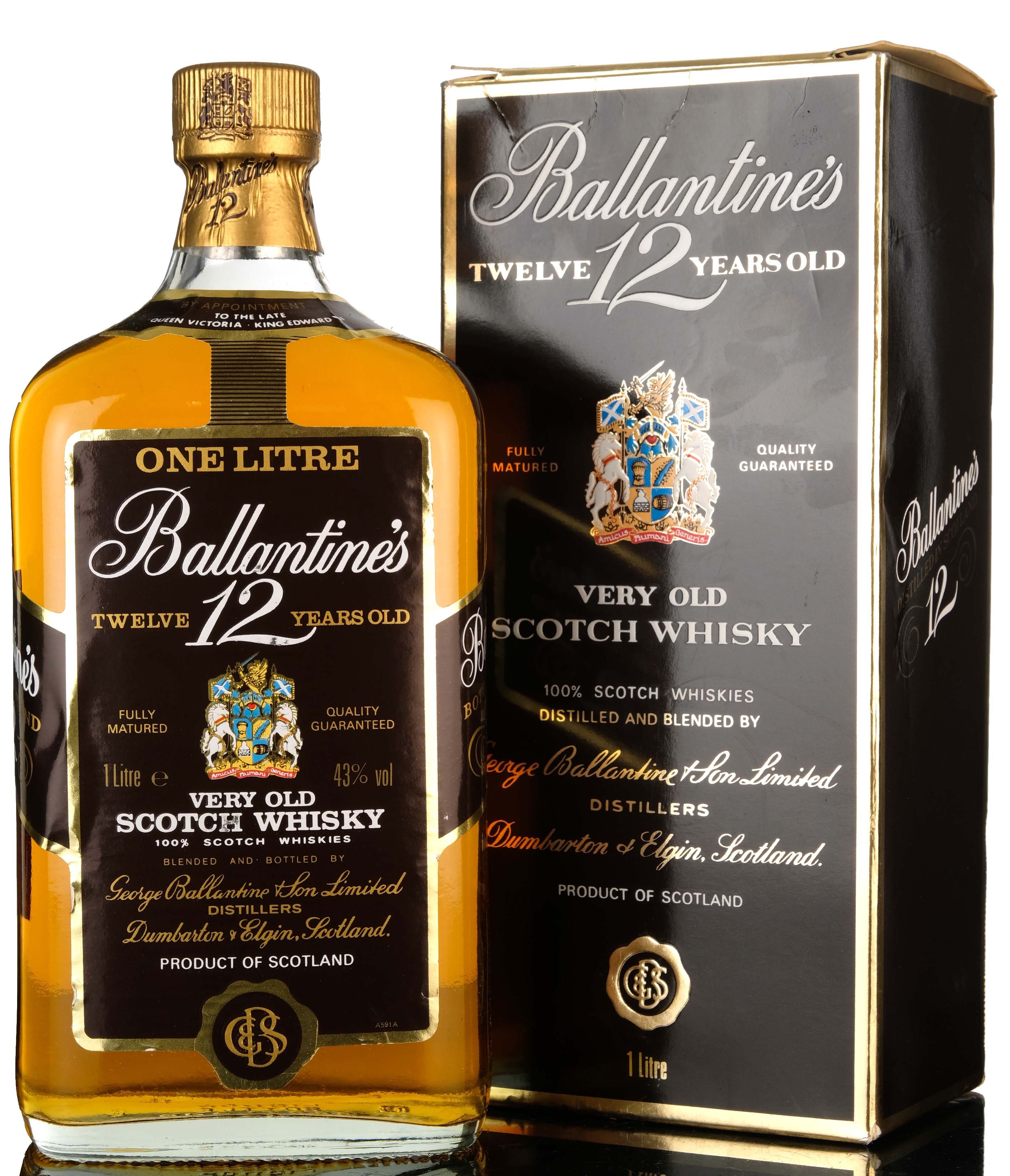 Ballantines 12 Year Old - 1 Litre