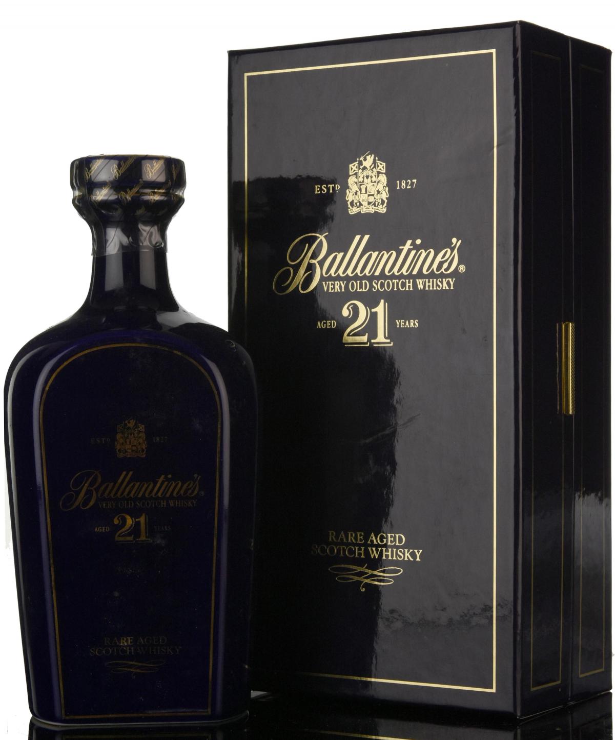 Ballantines 21 Year Old - Ceramic