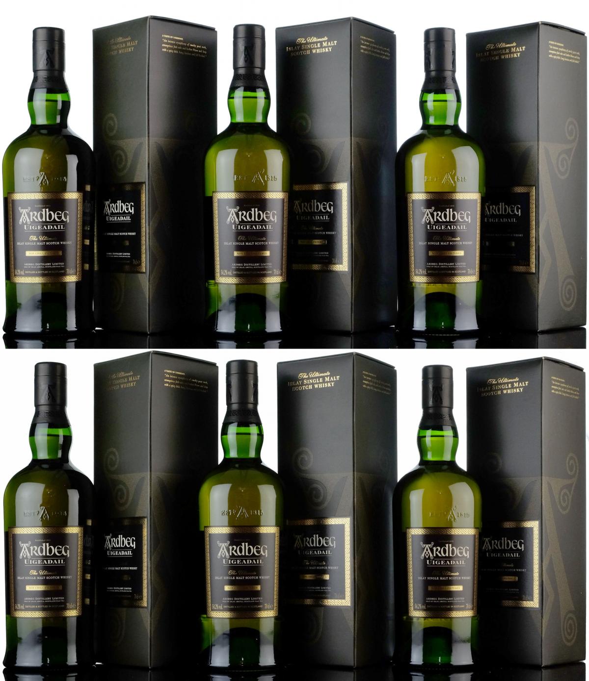 6 x Ardbeg Uigeadail