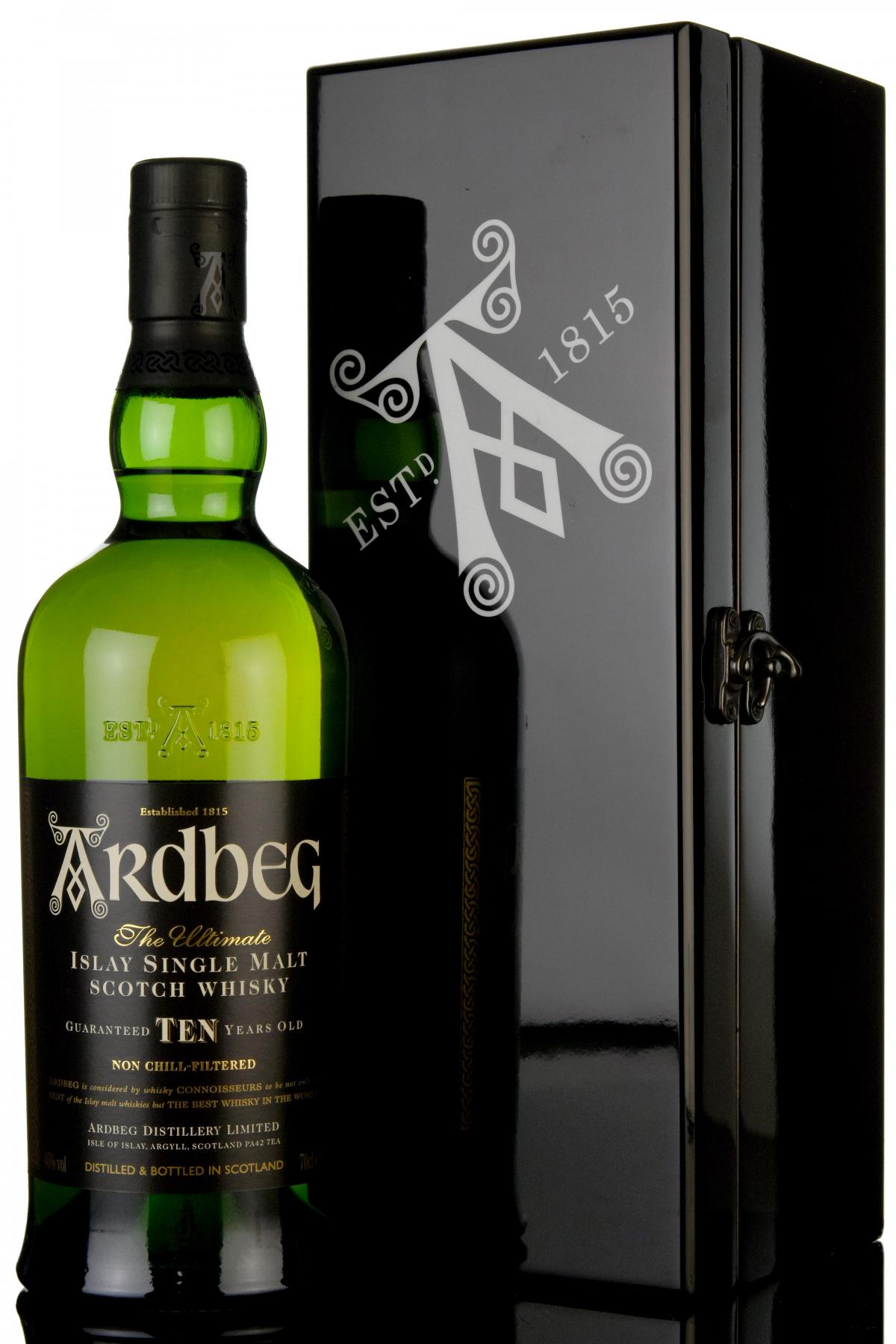 Ardbeg 10 Year Old - Lacquer Box