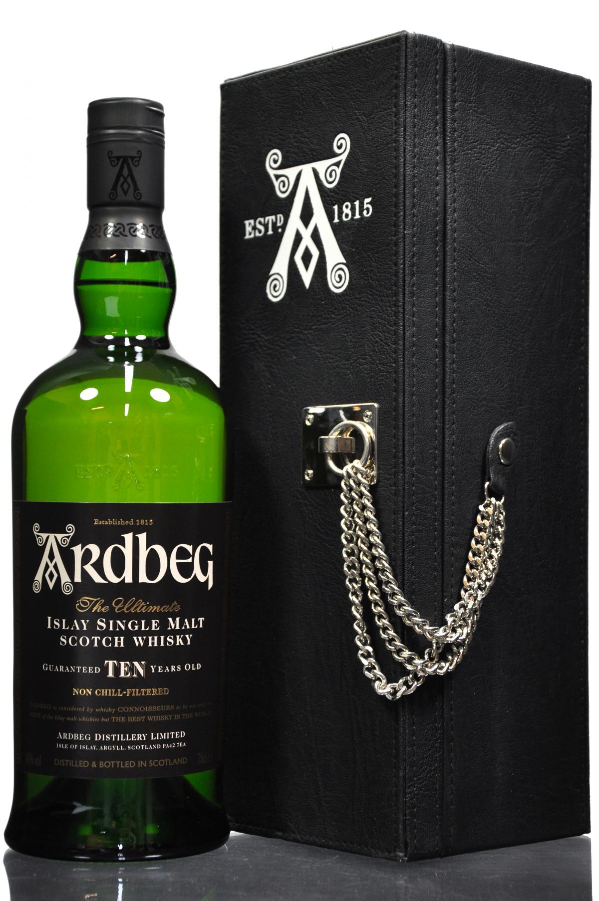 Ardbeg 10 Year Old - Leather Box