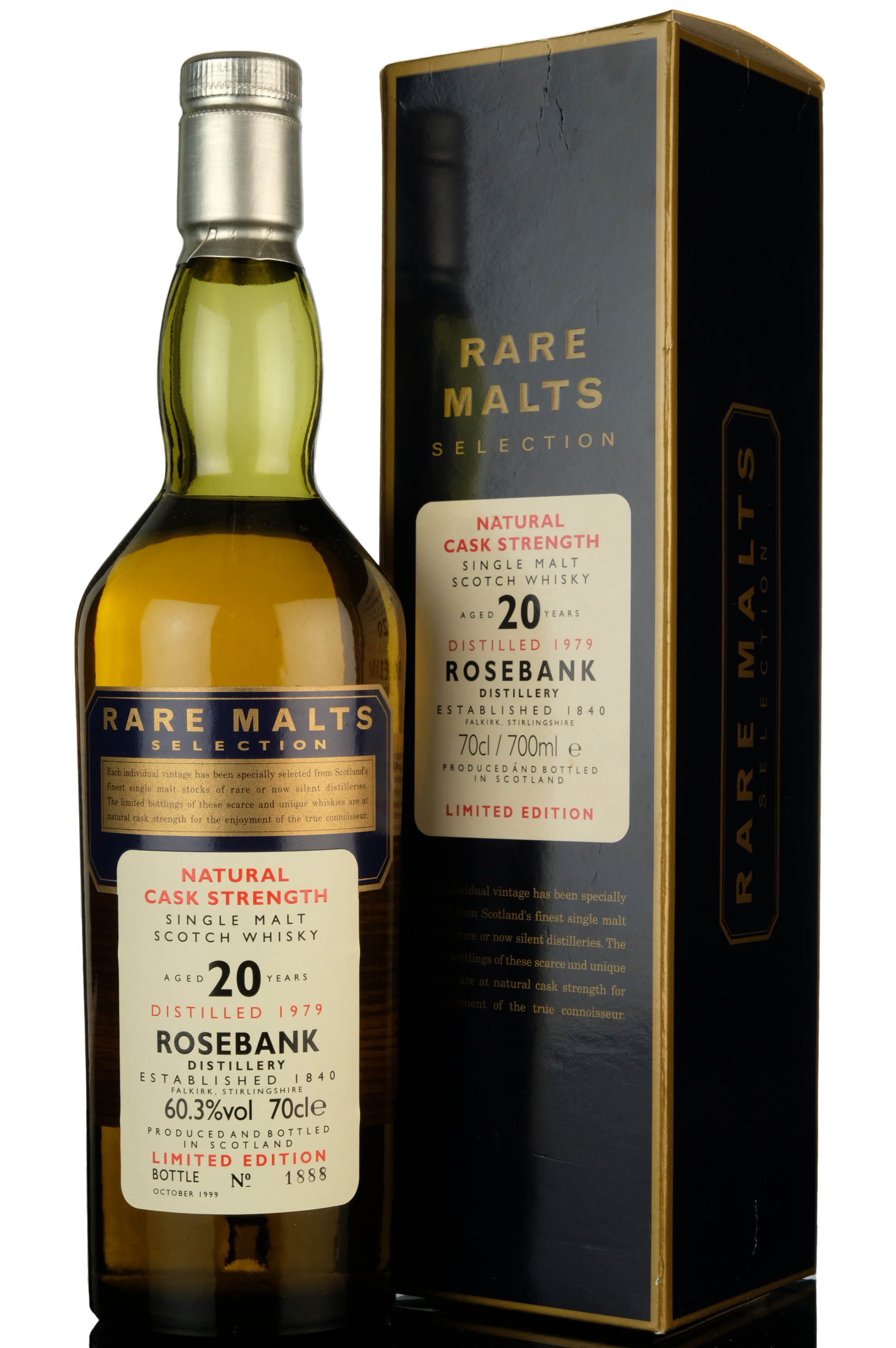 Rosebank 1979-1999 - 20 Year Old - Rare Malts 60.3%