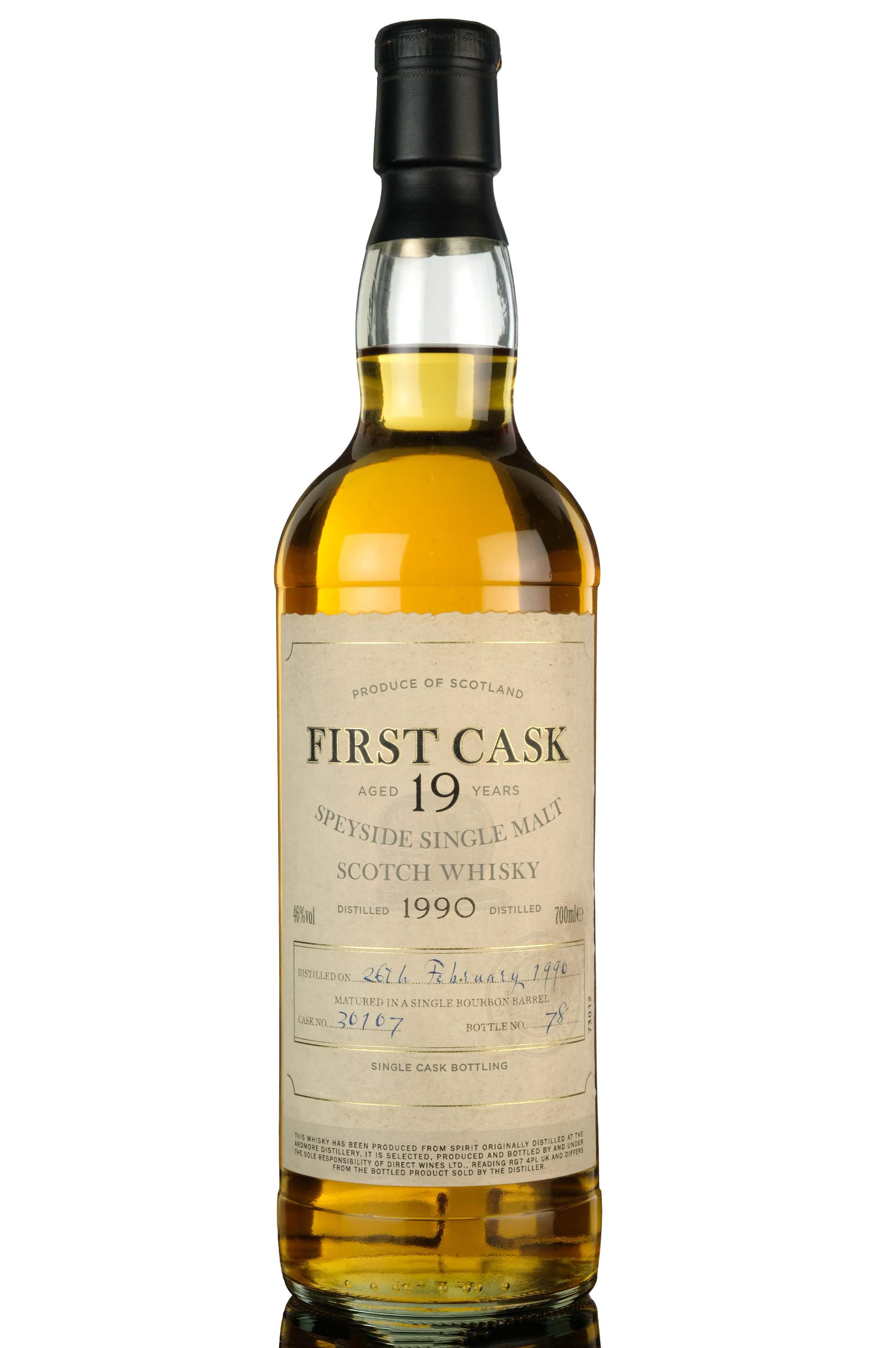 Ardmore 1990 - 19 Year Old - First Cask - Single Cask 30107