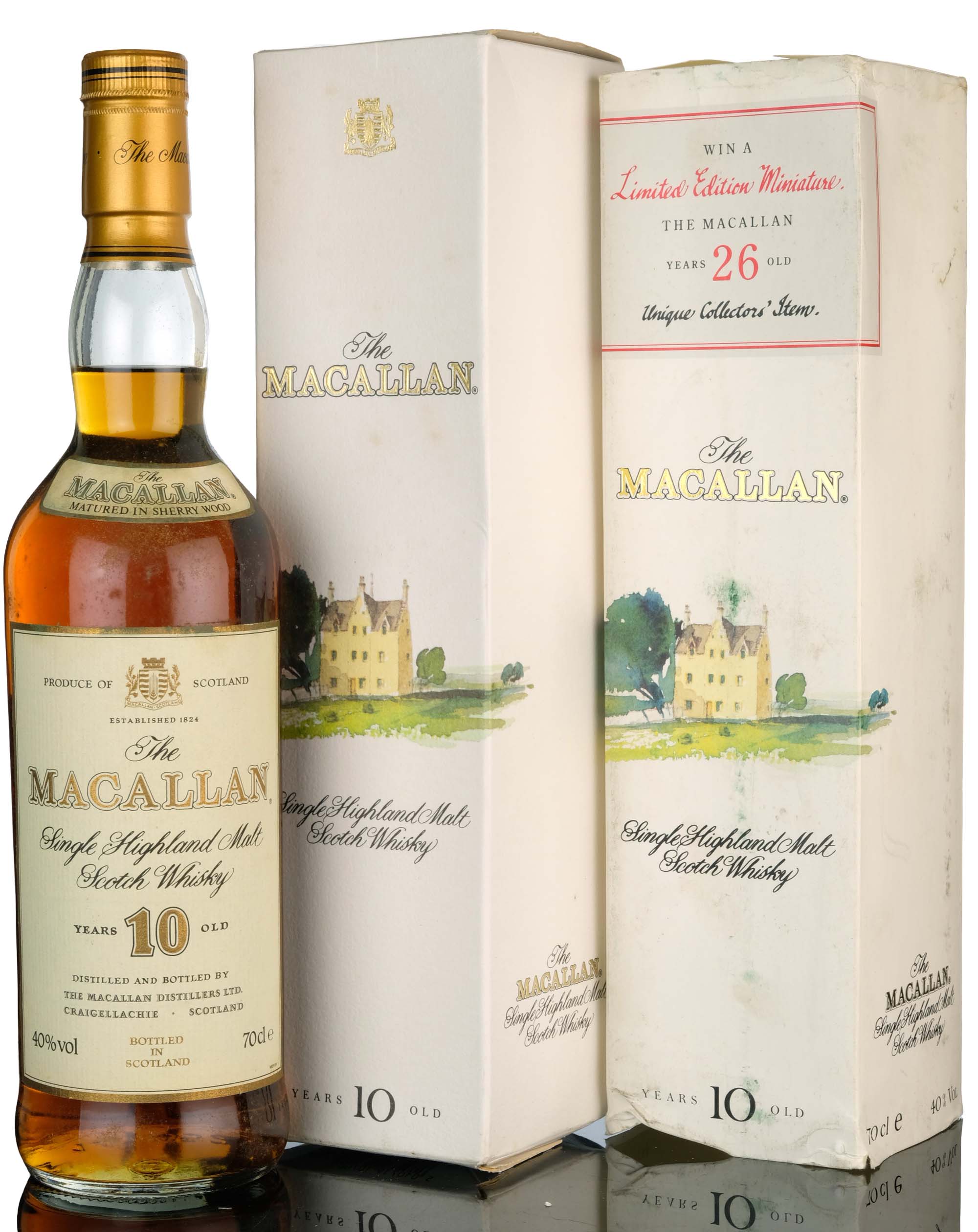 Macallan 10 Year Old - Sherry Cask - 1990s