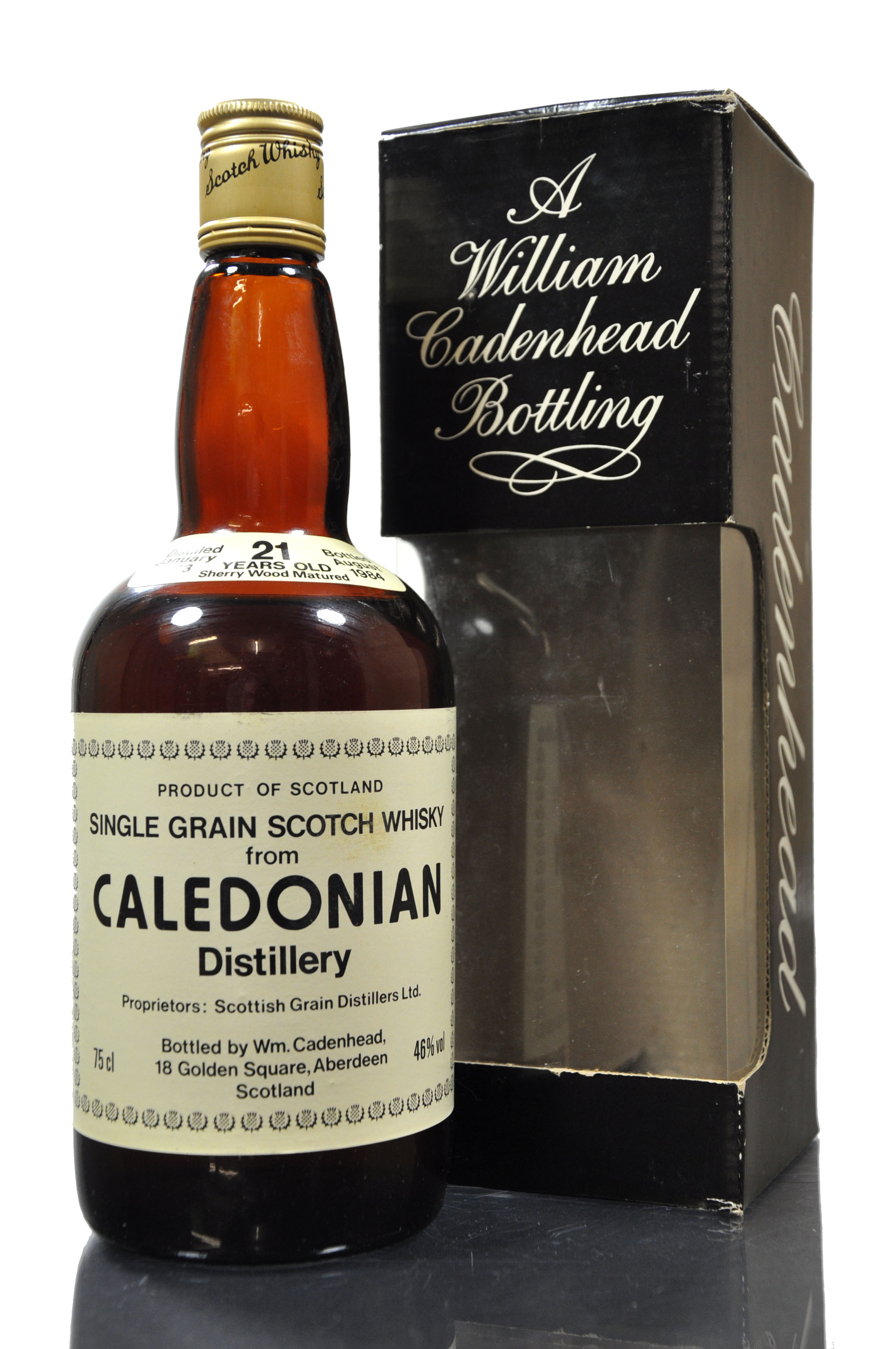 Caledonian 1963-1984 - 21 Year Old - Cadenhead Dumpy