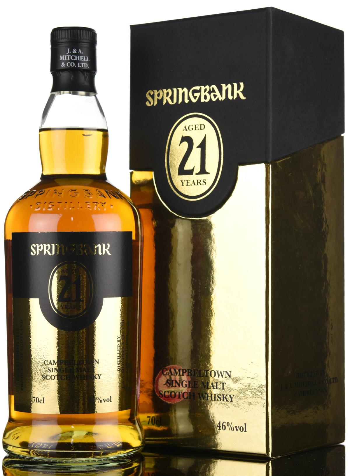 Springbank 21 Year Old - 2010s