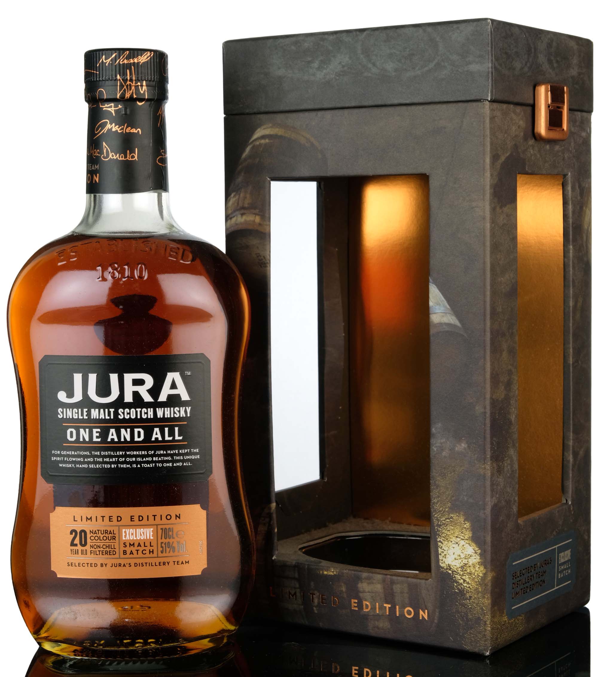 Jura 20 Year Old. One And All. Bottled 2017 Release