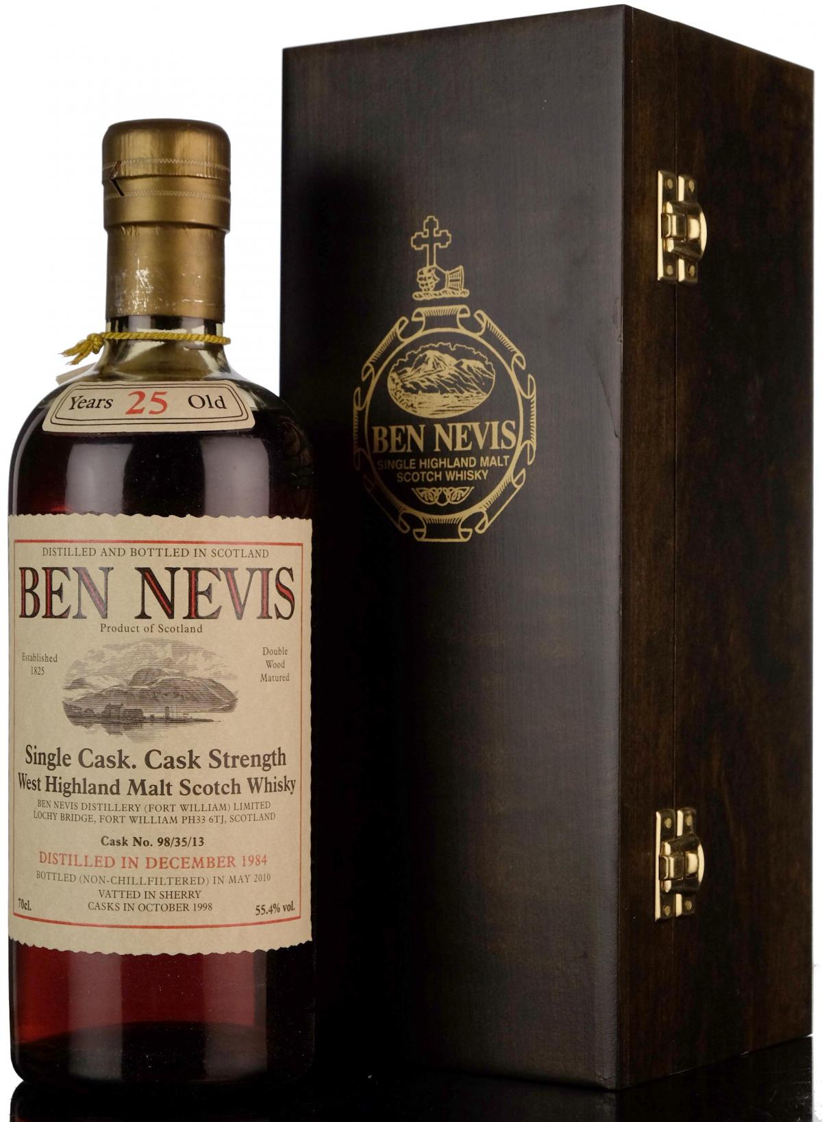 Ben Nevis 1984-2010 - 25 Year Old