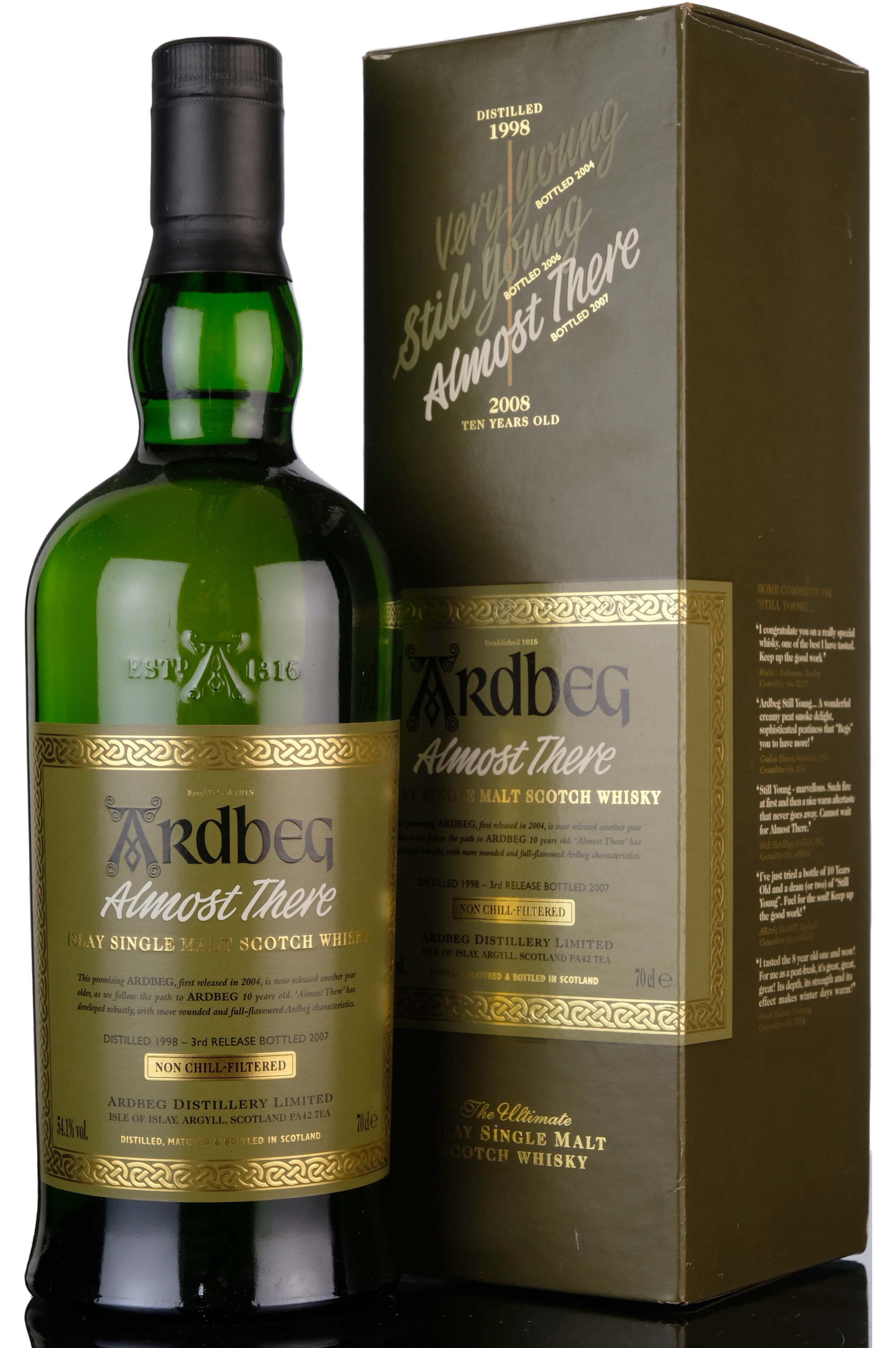 Ardbeg 1998-2007 - Almost There - Third Release