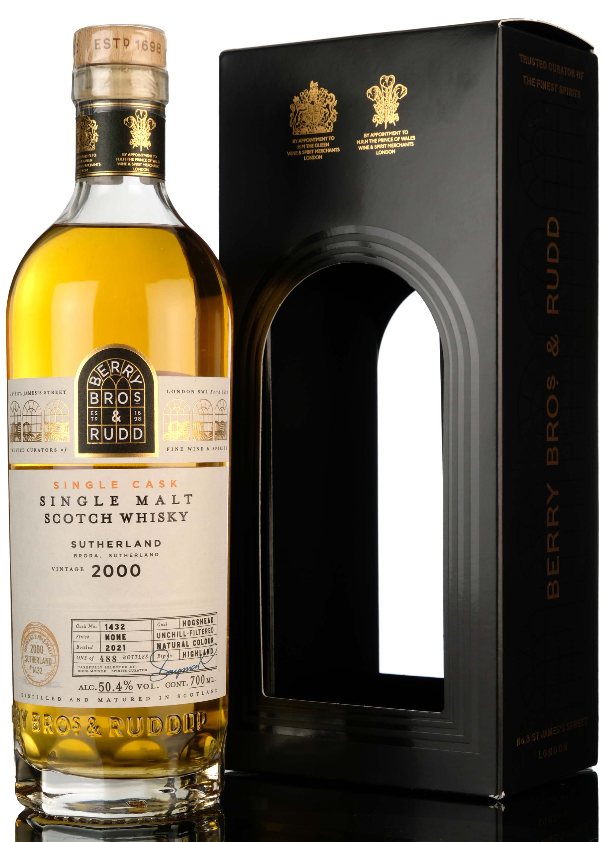 Sutherland 2000-2021 - Berry Bros & Rudd - Single Cask 1423