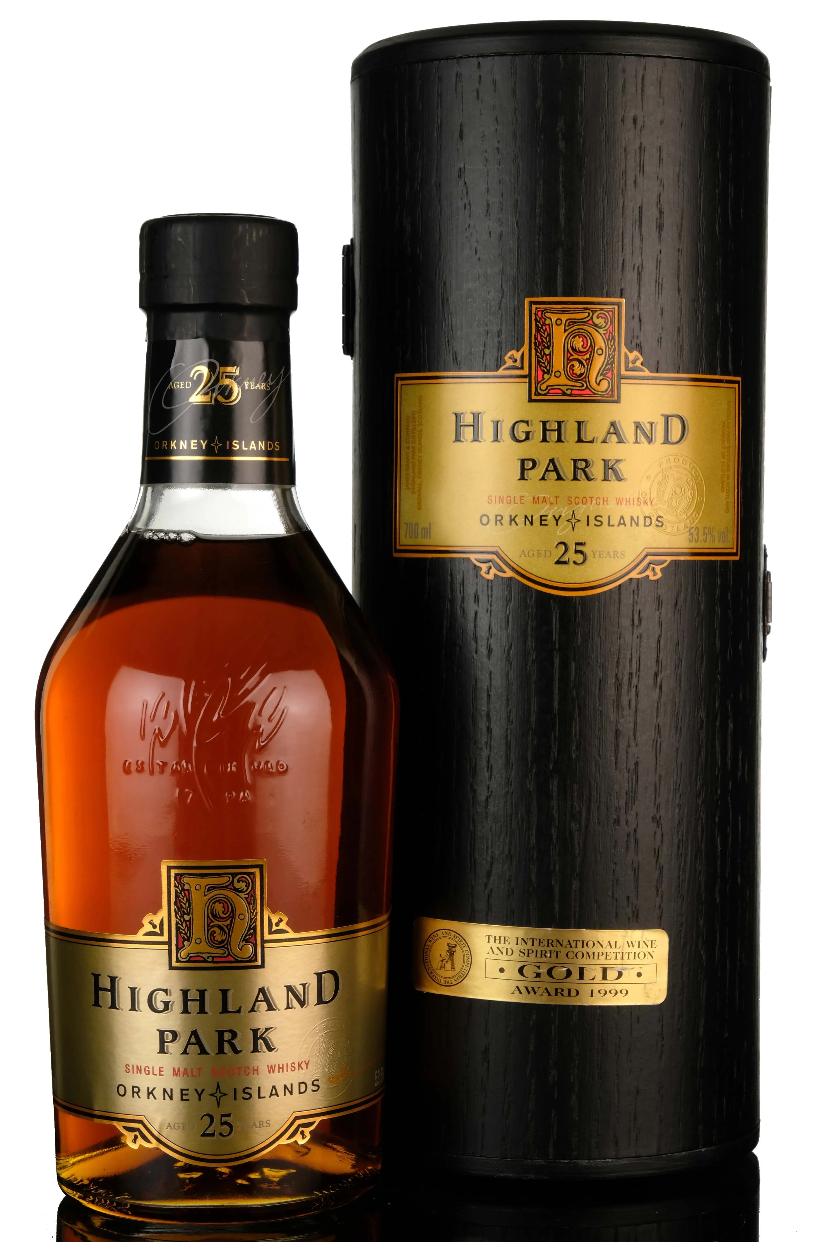 Highland Park 25 Year Old - Cask Strength 53.5% - 1990s