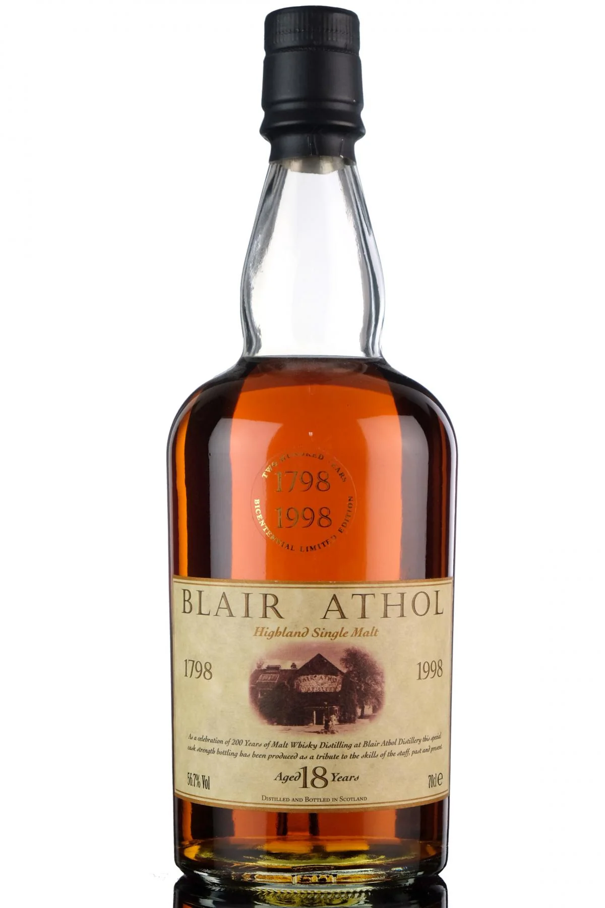 Blair Athol 18 Year Old - bicentenary 1798-1998