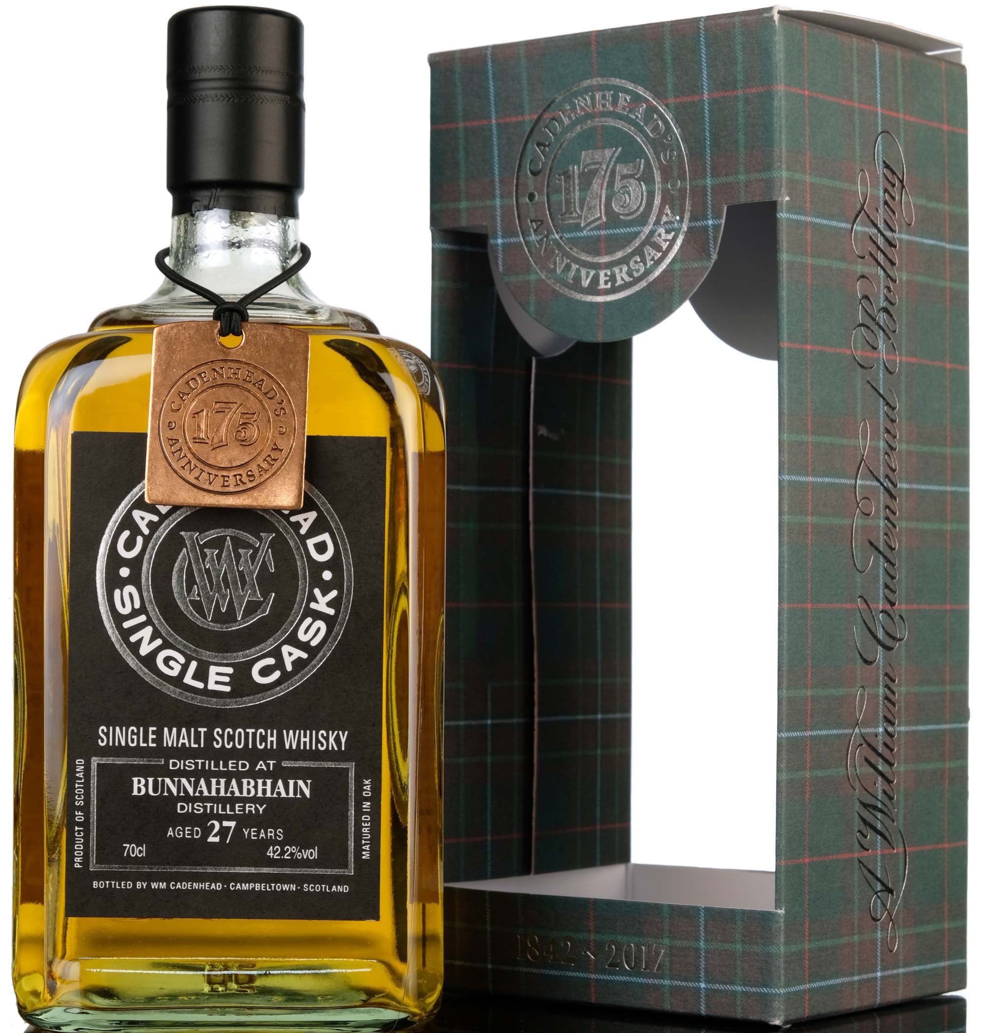 Bunnahabhain 1989 - 27 Year Old - Cadenheads Black Label - Single Cask - Whiskyfair Tako 2