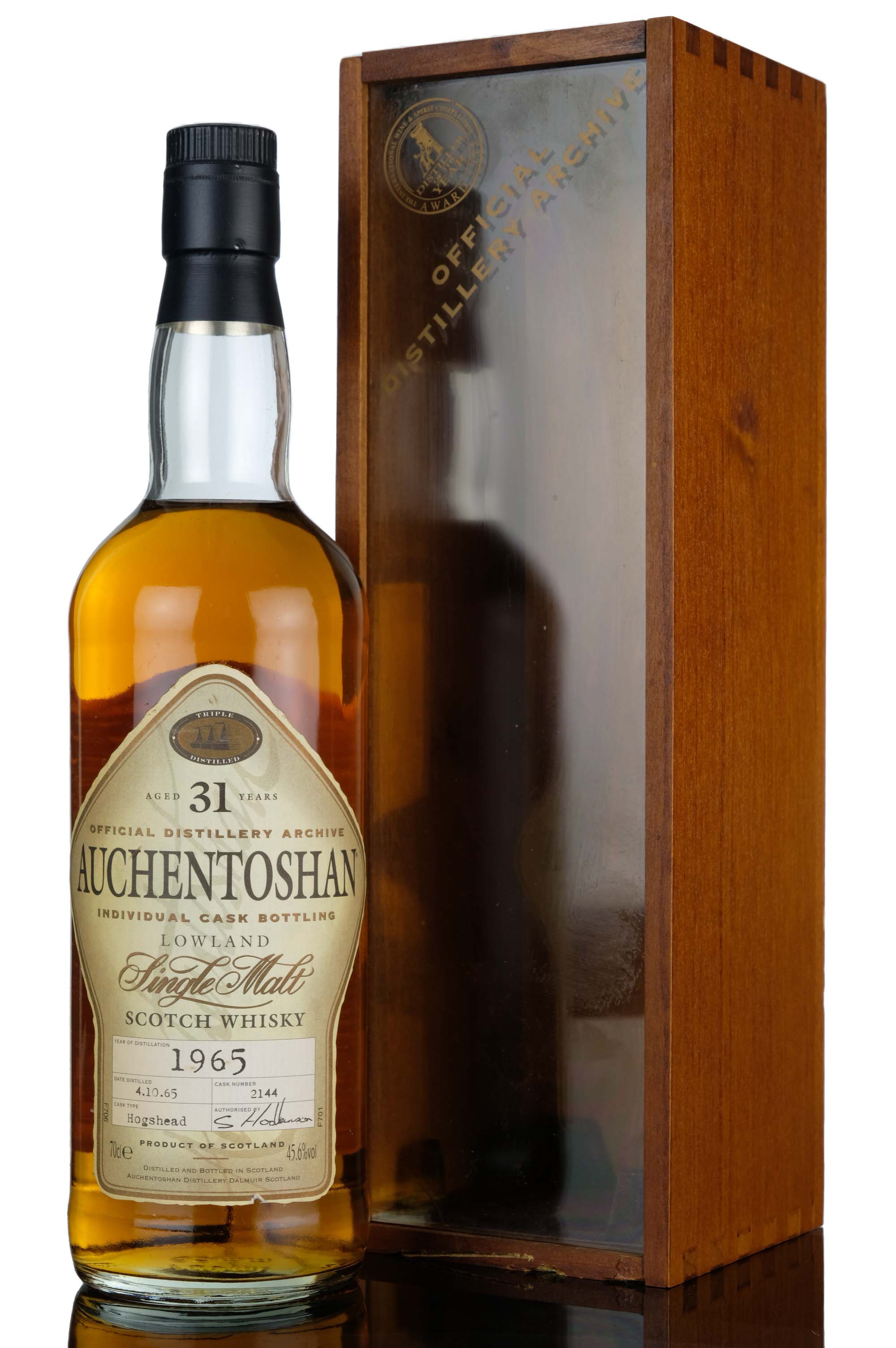 Auchentoshan 1965-1997 - 31 Year Old - Single Cask 2144