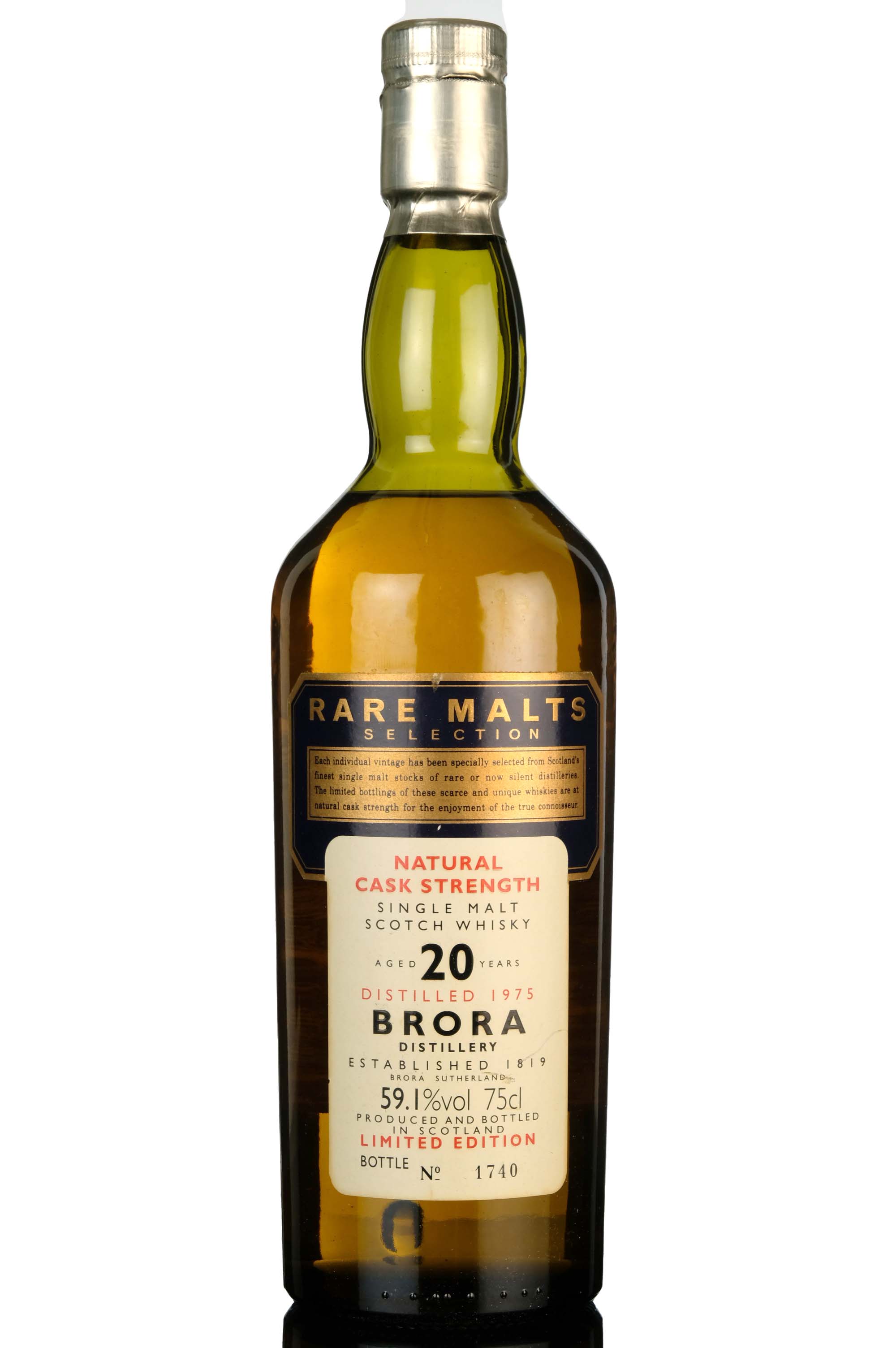 Brora 1975 - 20 Year Old - Rare Malts 59.1%