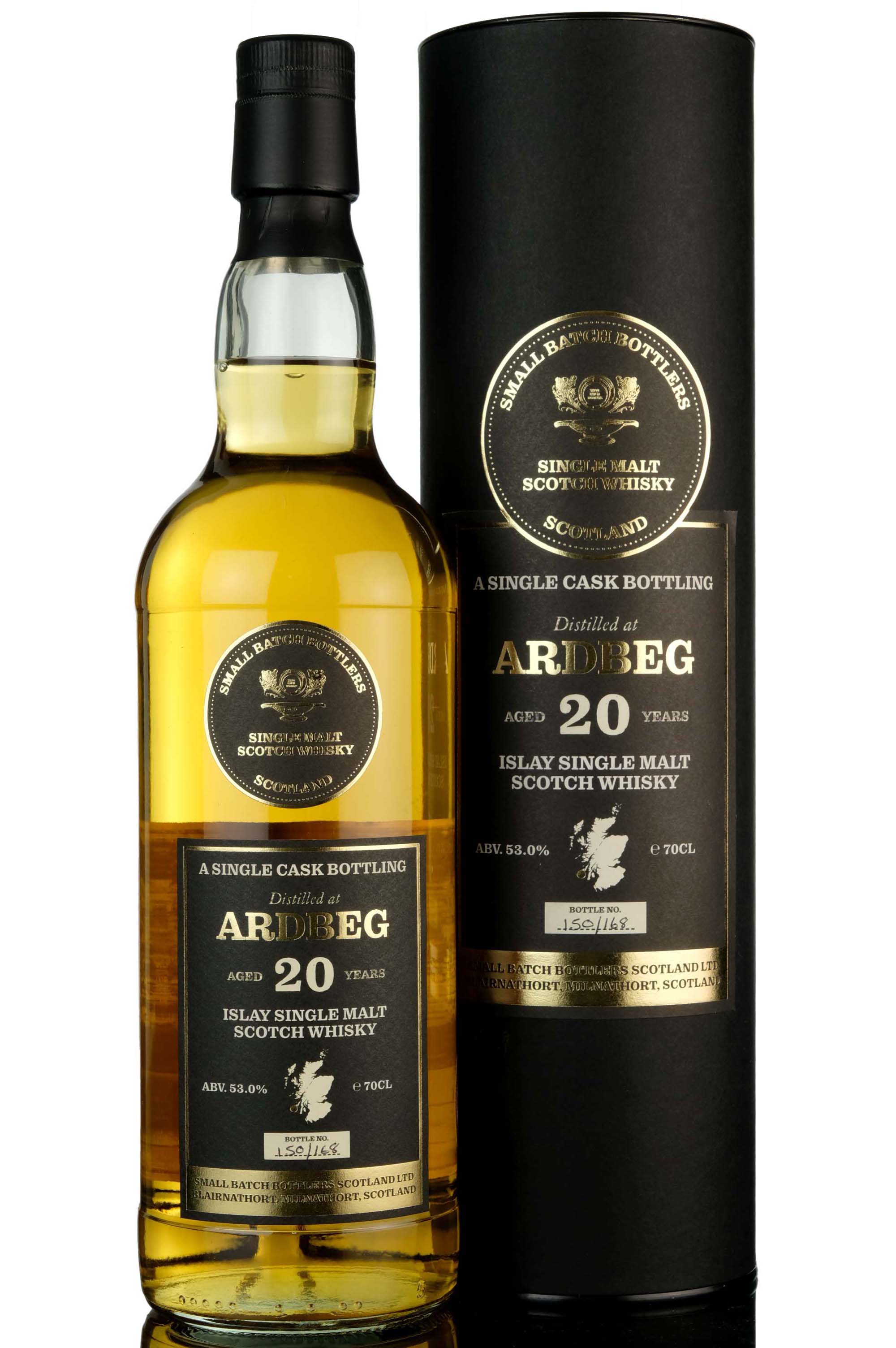 Ardbeg 2000-2020 - 20 Year Old - Small Batch Bottlers - Single Cask