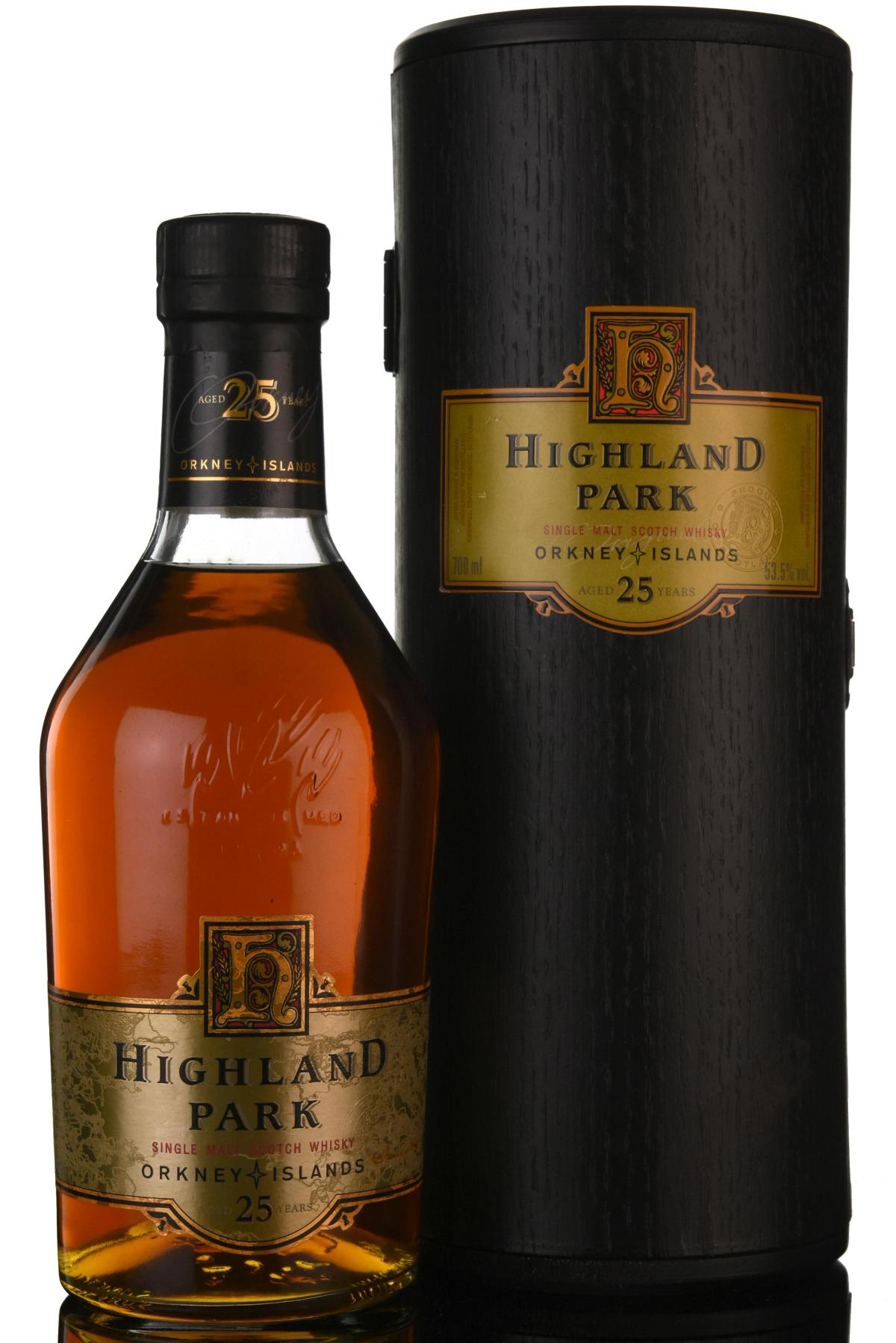 Highland Park 25 Year Old - Cask Strength 53.5% - 1990s