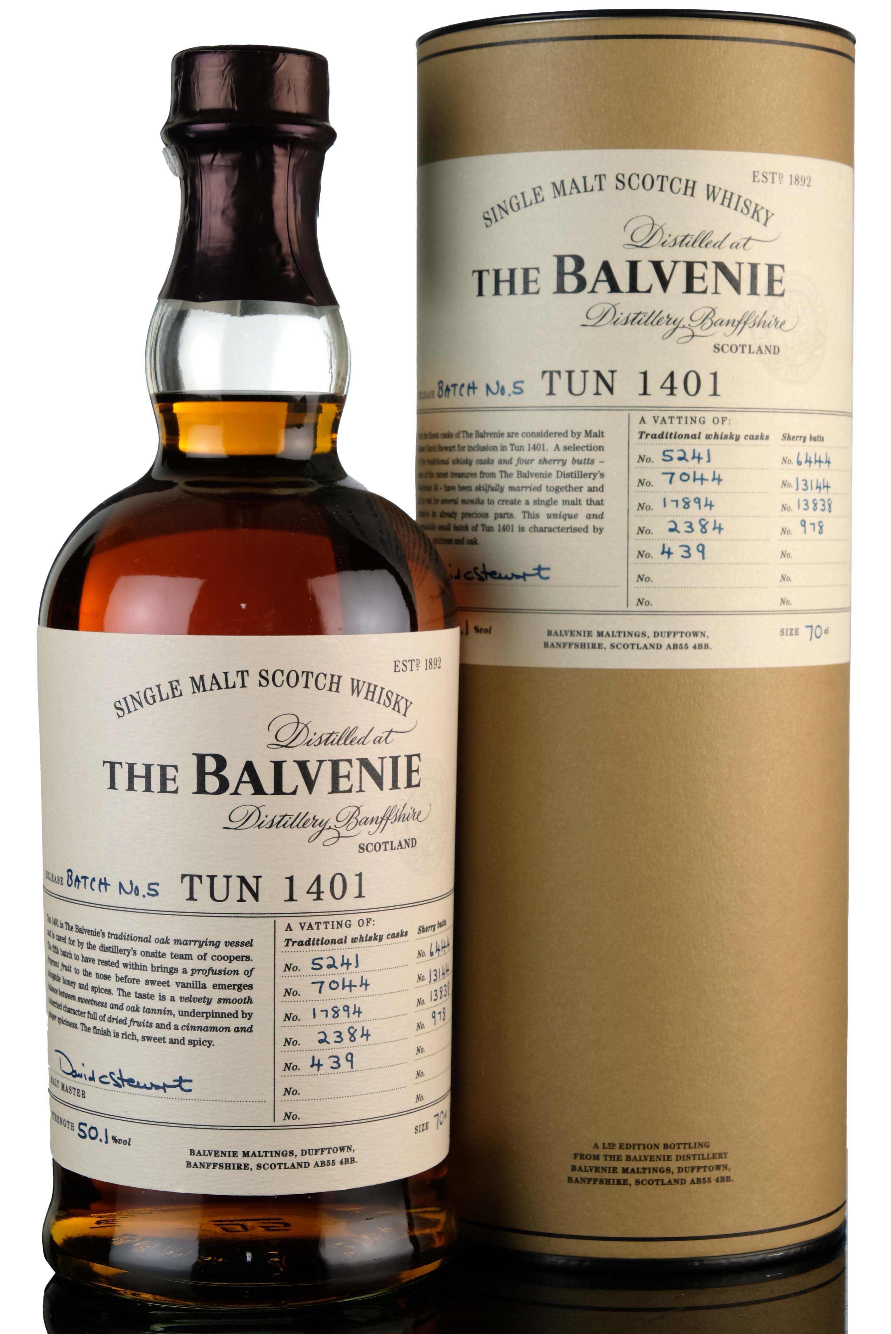 Balvenie Tun 1401 - Batch 5