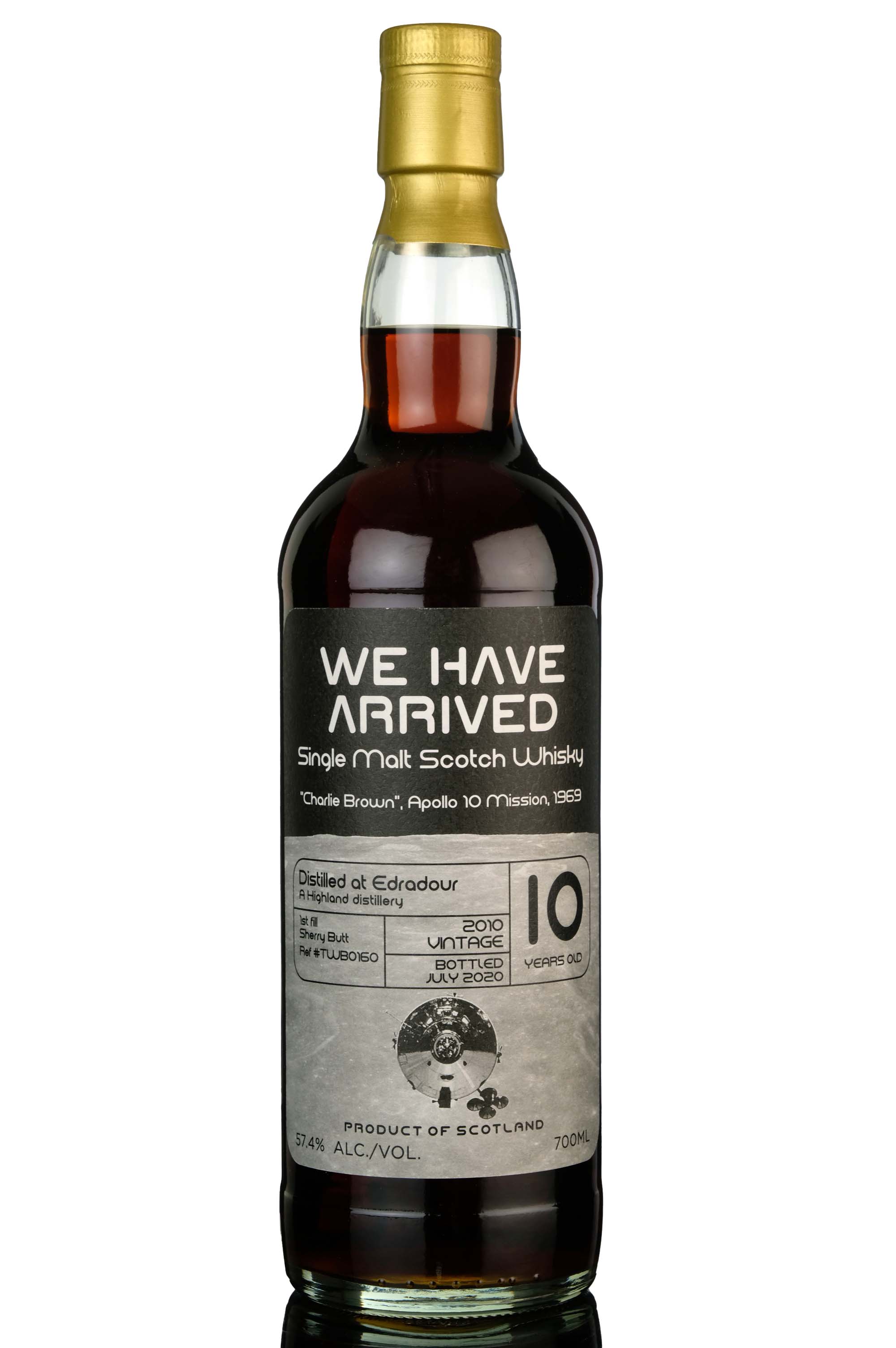 Edradour 2010-2020 - 10 Year Old - The Whisky Barrel - We Have Arrived - Single Cask 0160