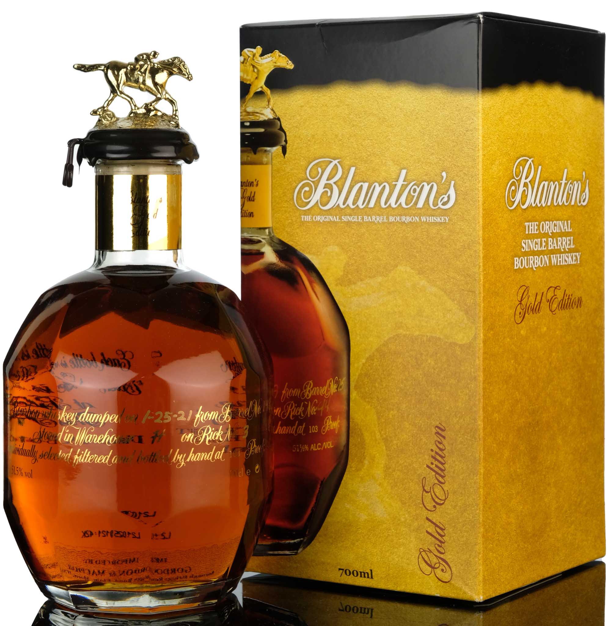 Blantons Gold Edition - Single Barrel 148 - 2021 Release