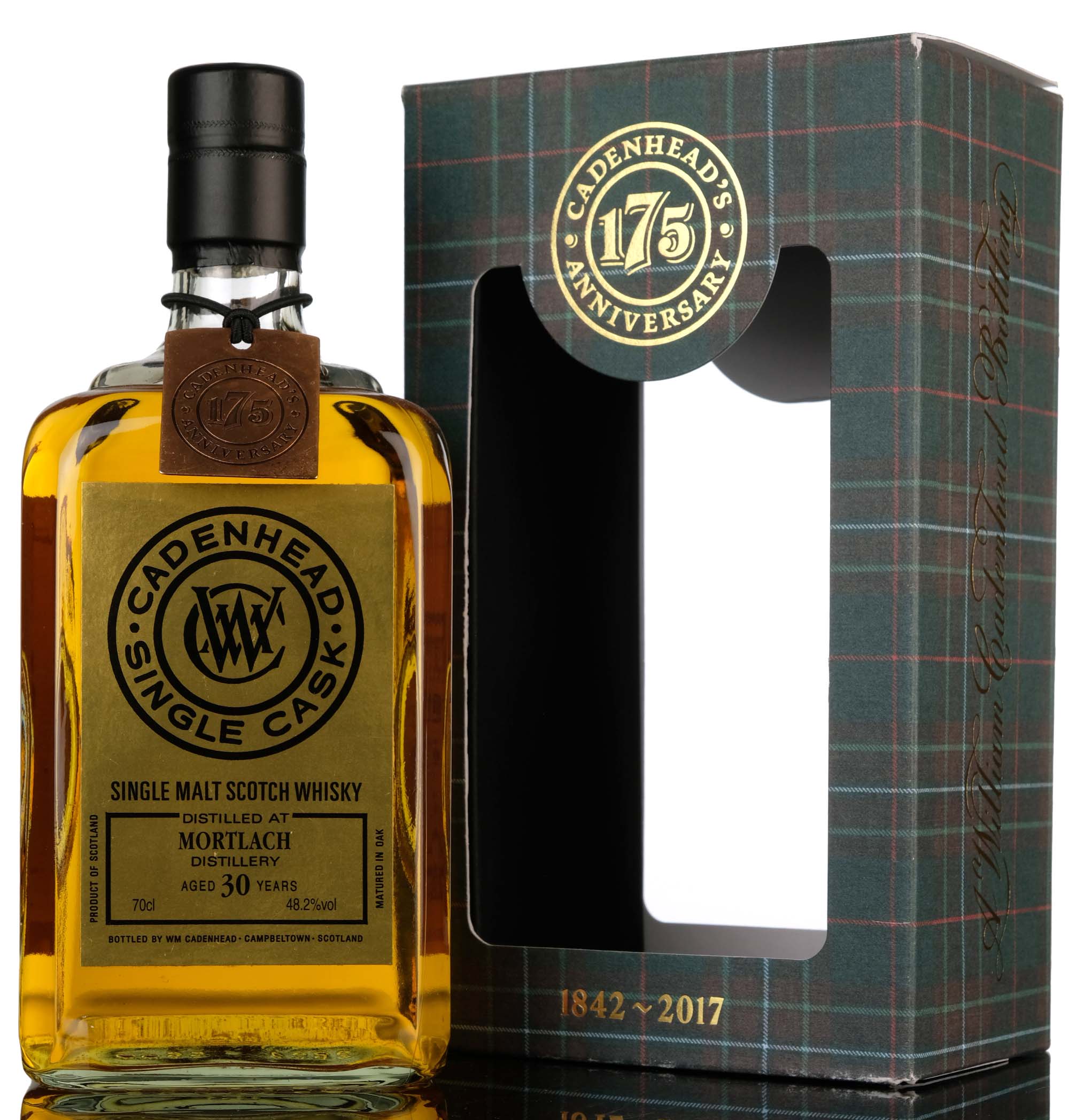 Mortlach 1987-2017 - 30 Year Old - Cadenheads Gold Label - Single Cask