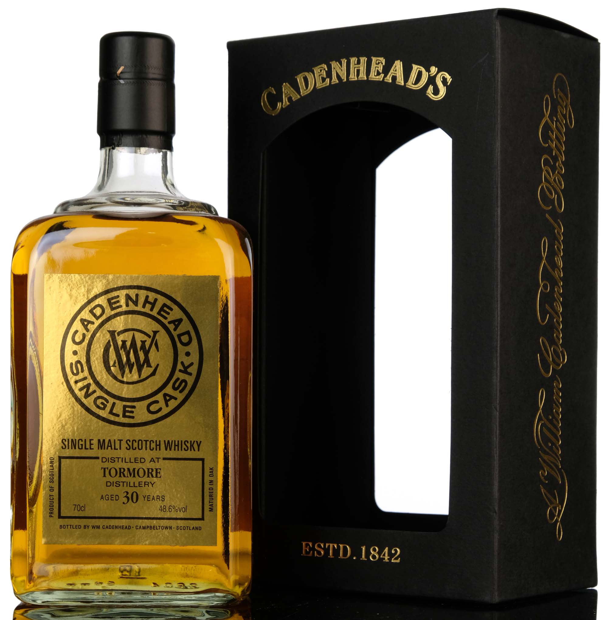 Tormore 1988-2019 - 30 Year Old - Cadenheads Gold Label - Single Cask - Japanese Mark