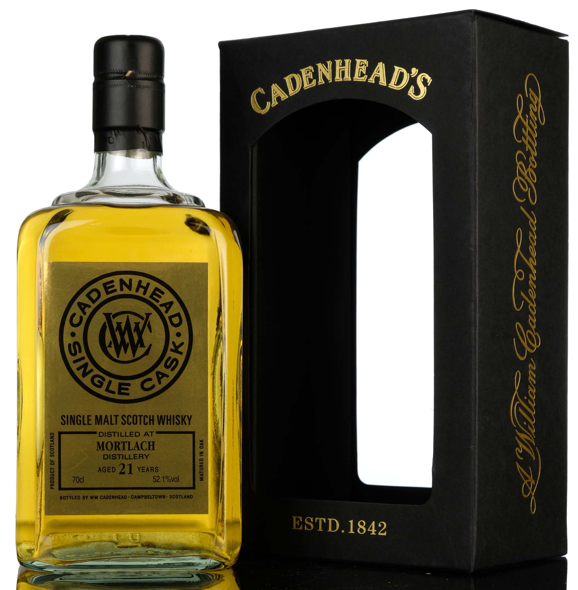Mortlach 1994-2016 - 21 Year Old - Cadenheads Gold Label - Single Cask
