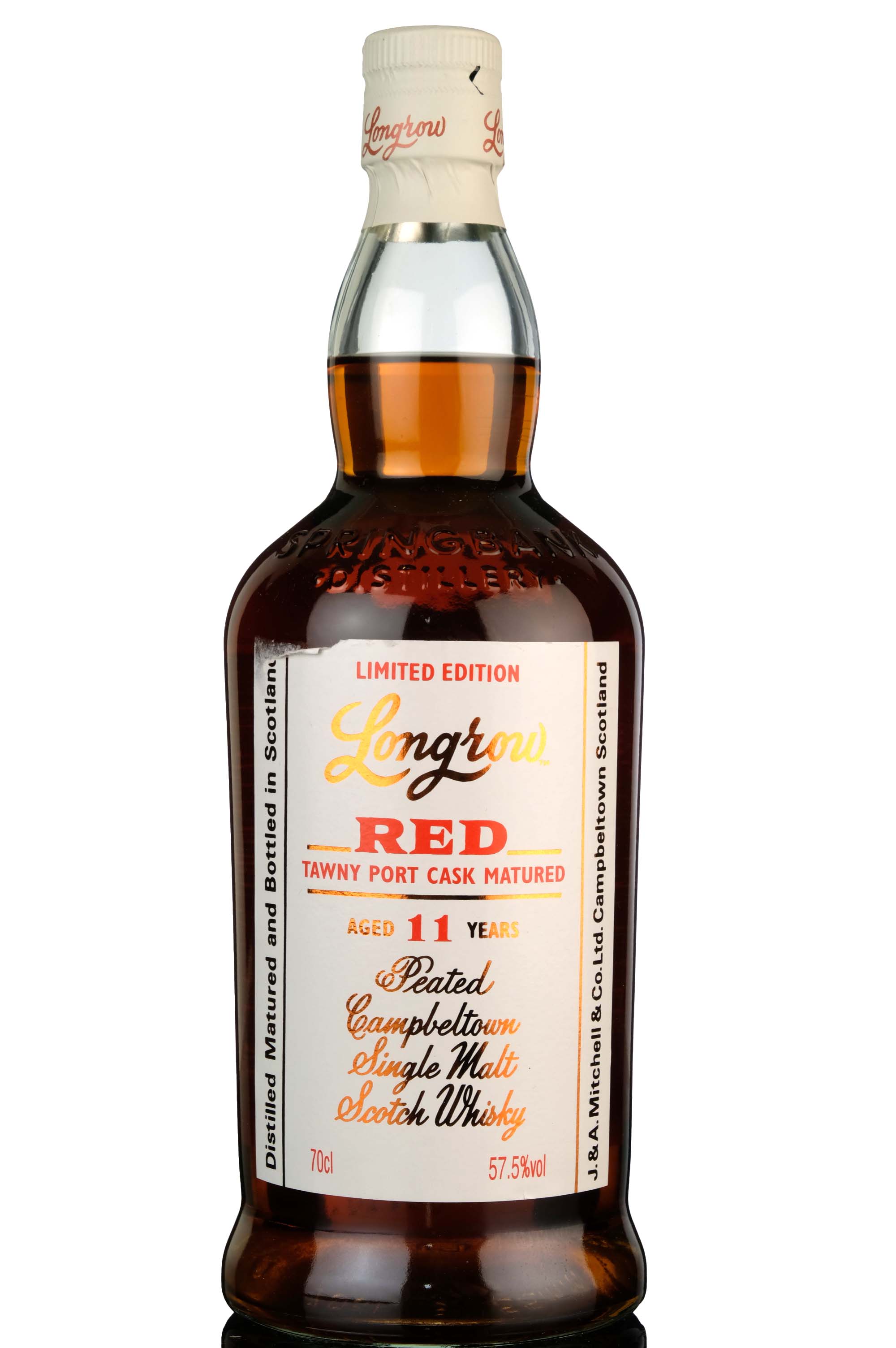 Longrow Red 11 Year Old - Tawny Port Cask Matured - 2022 Release