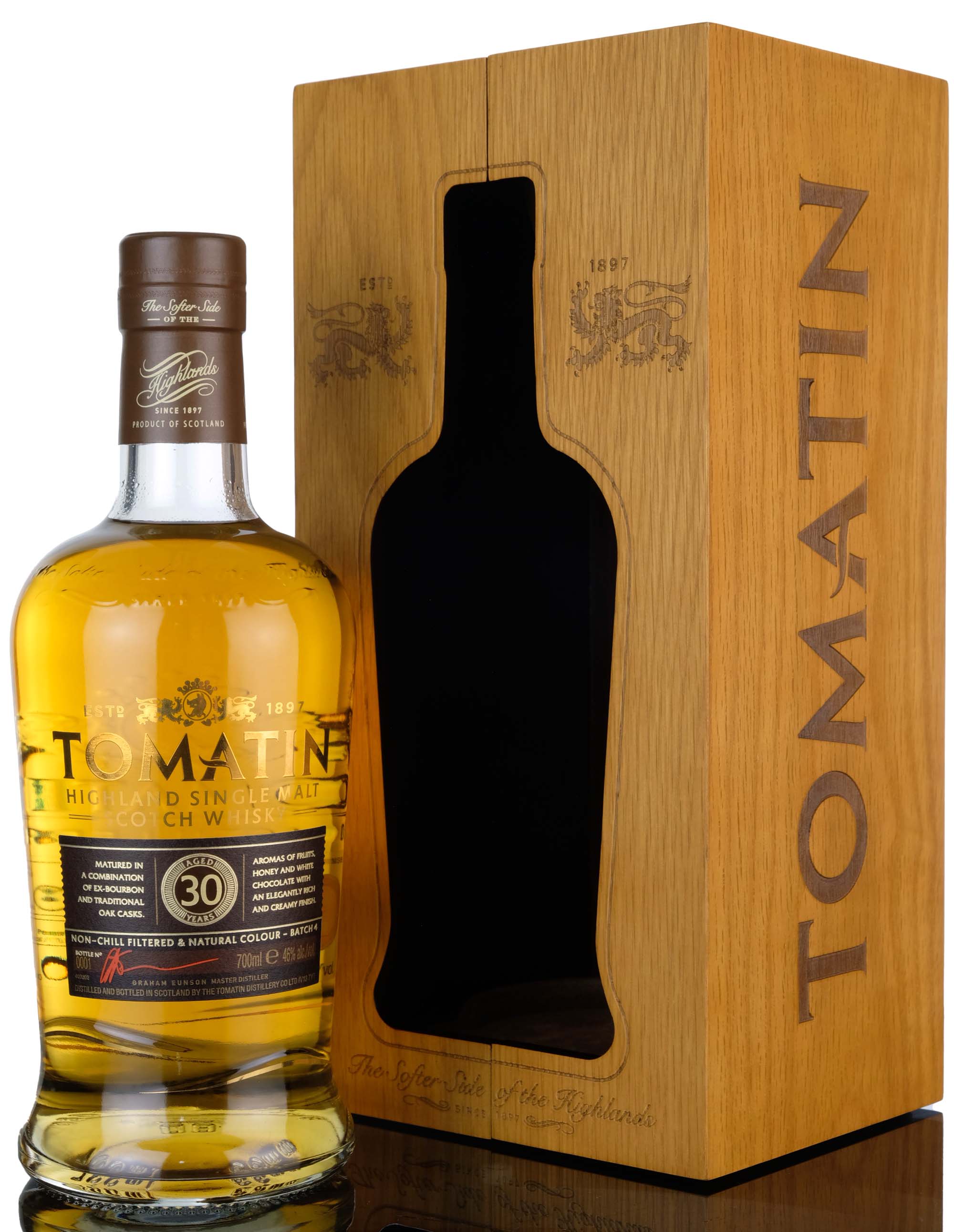 Tomatin 30 Year Old - Batch 4 - 2021 Release - Bottle number 1