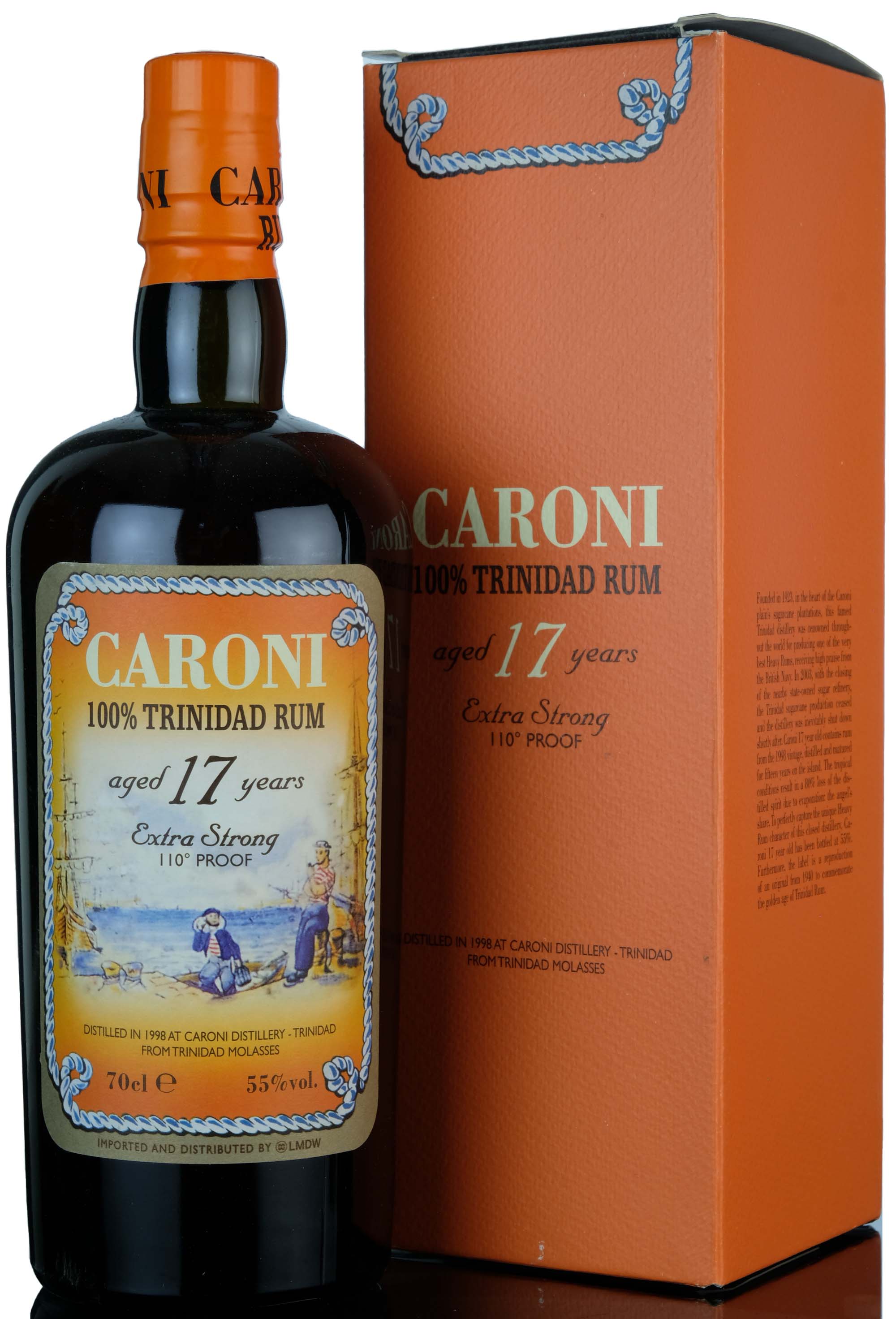 Caroni 1998-2015 - 17 Year Old - Extra Strong Rum
