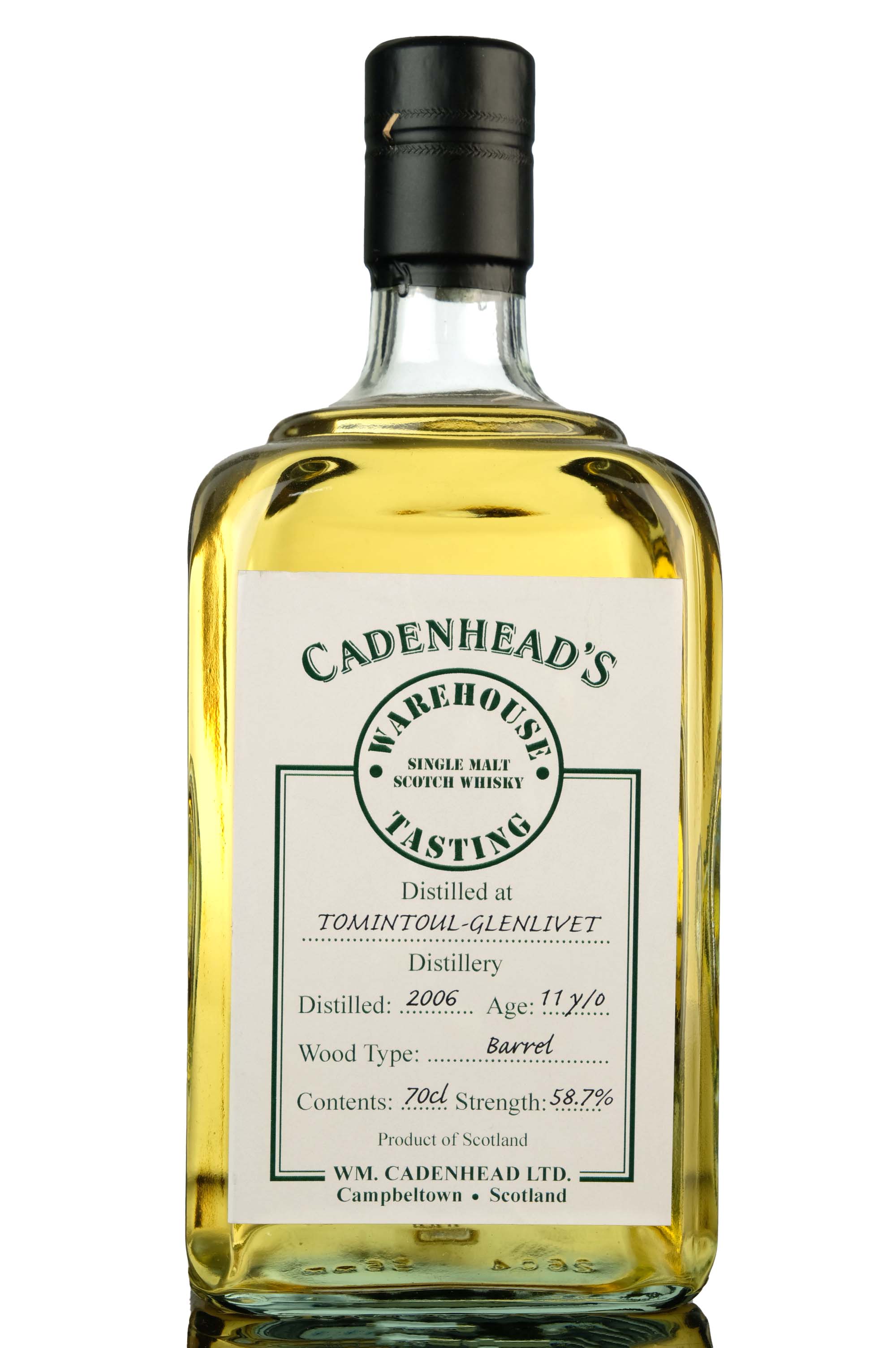 Tomintoul 2006 - 11 Year Old - Cadenheads Warehouse Tasting