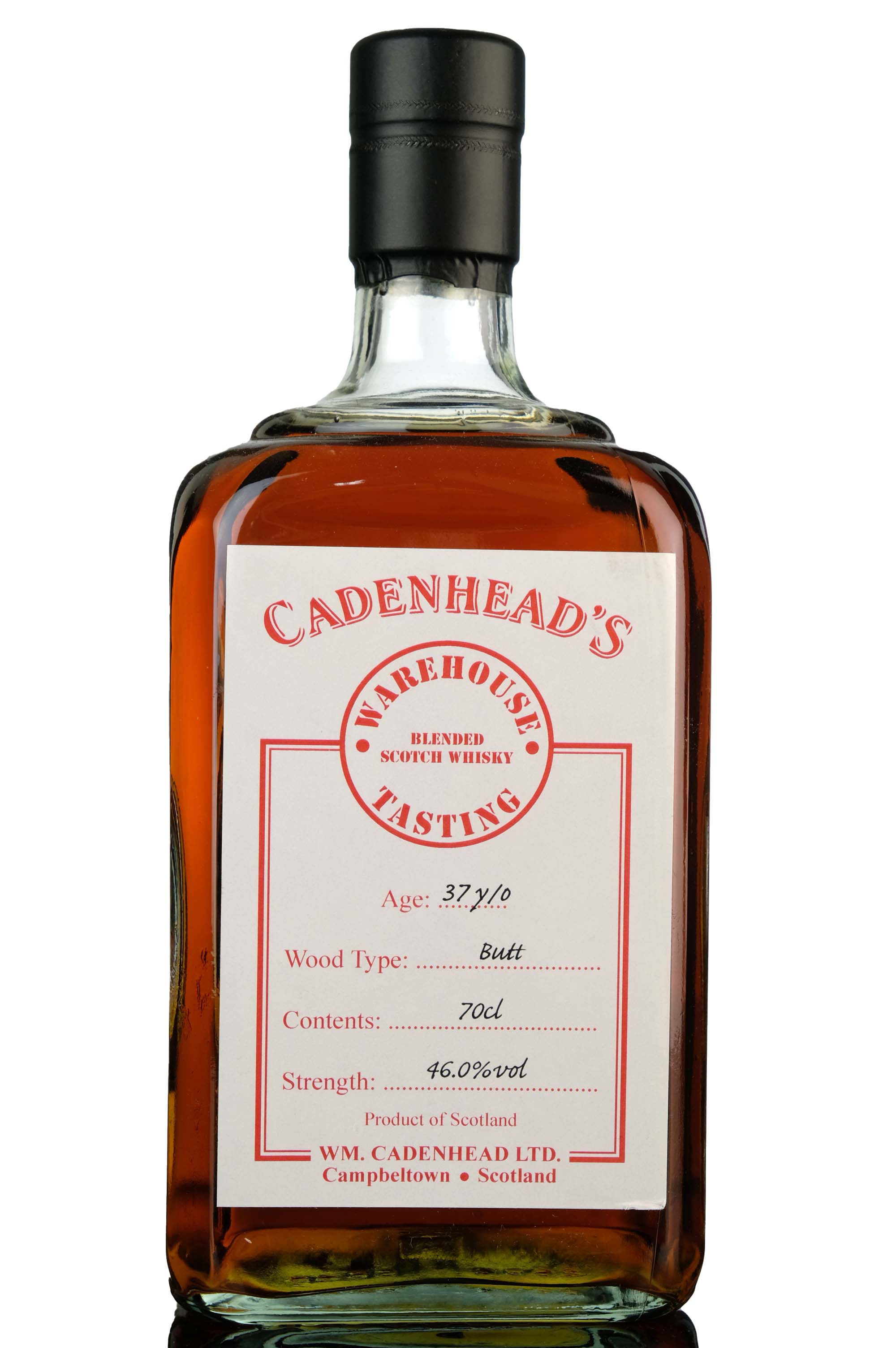 Blended 37 Year Old - Cadenheads Warehouse Tasting