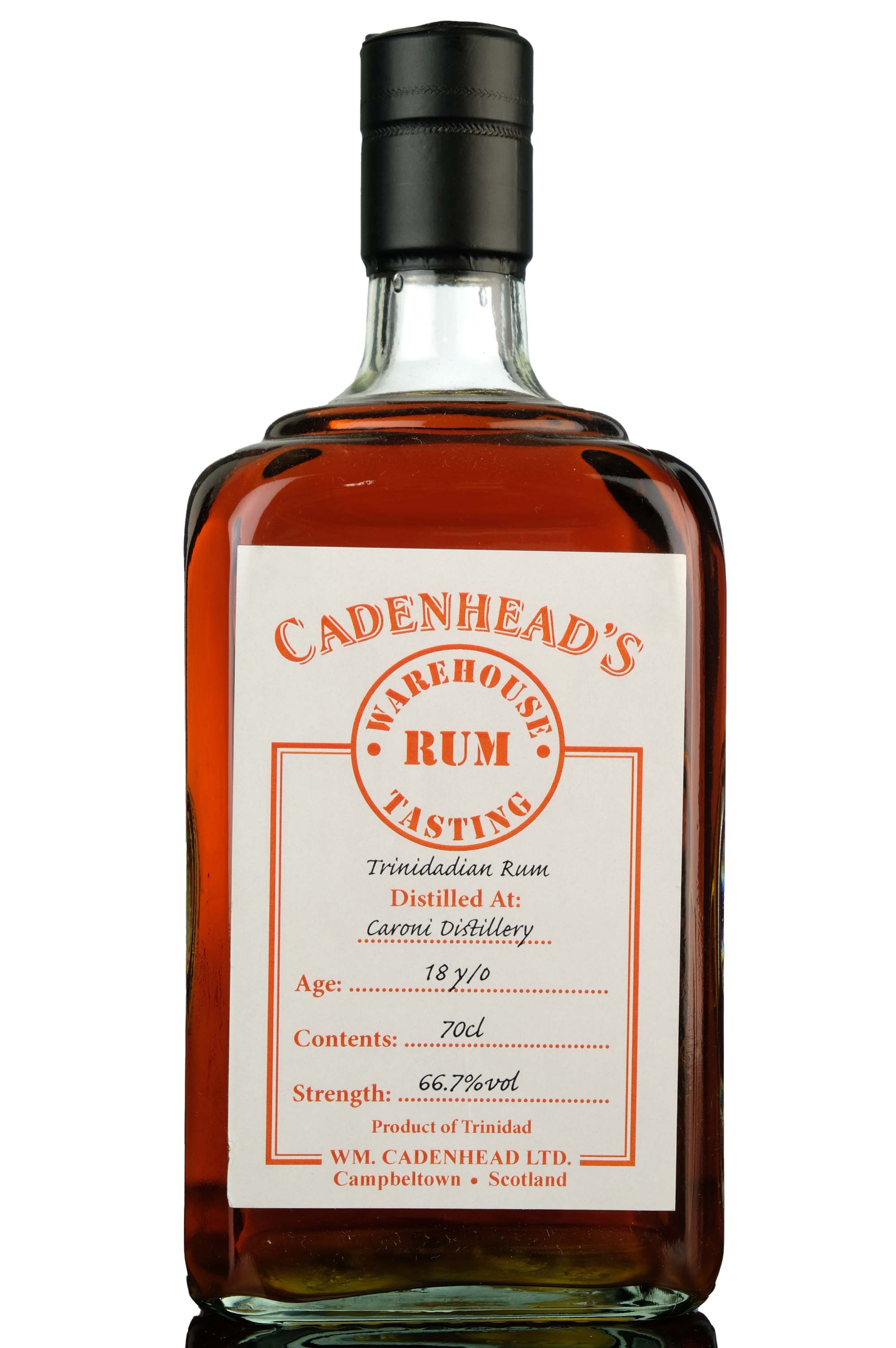 Caroni 18 Year Old - Cadenheads Warehouse Tasting