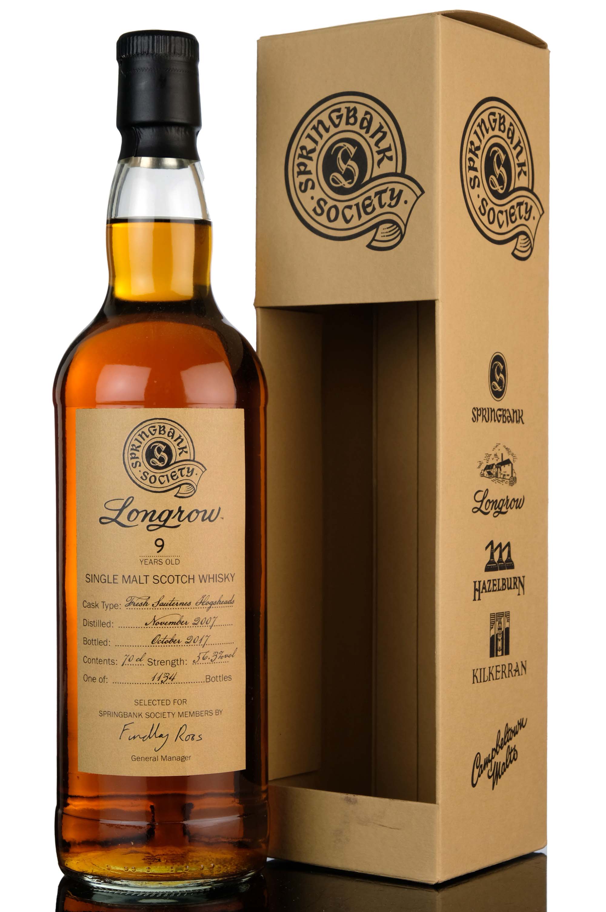 Longrow 2007-2017 - 9 Year Old - Society Release