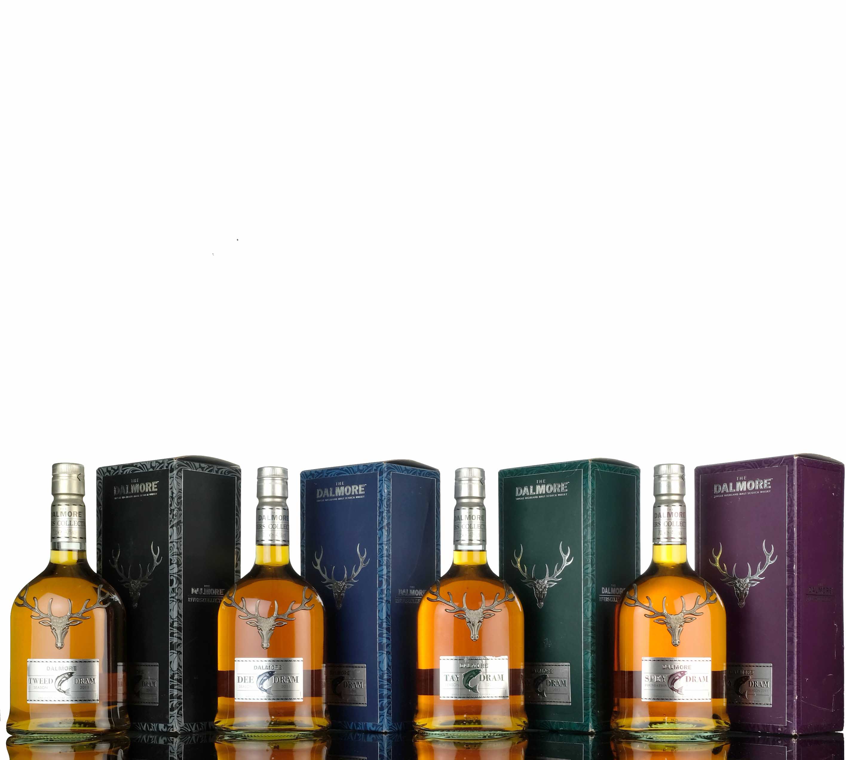 Dalmore River Series - Dee, Spey, Tay and Tweed Drams