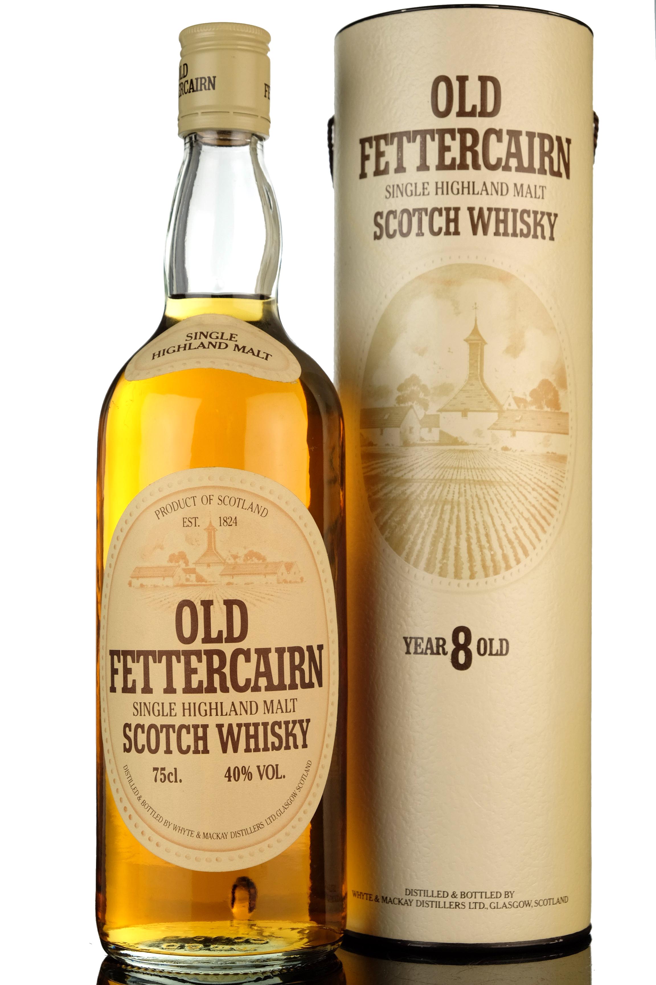 Old Fettercairn 8 Year Old - 1980s
