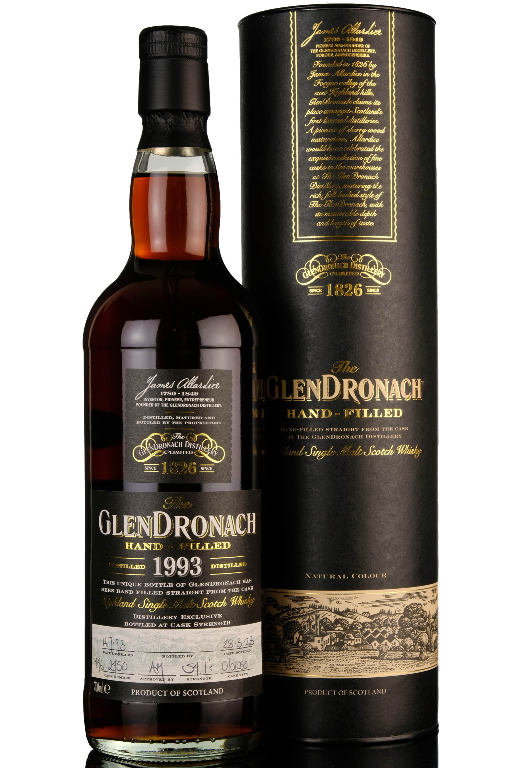 Glendronach 1993-2023 - 29 Year Old - Single Cask 2450 - Hand Filled