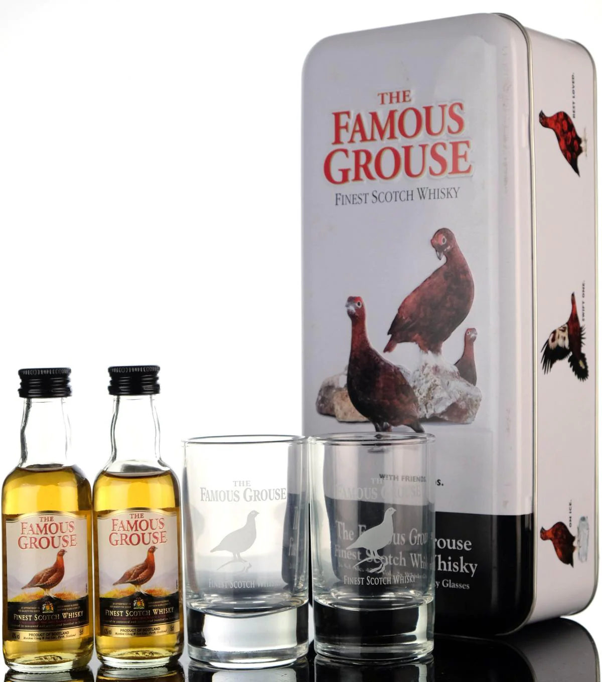 Famous Grouse Miniature Presentation Set