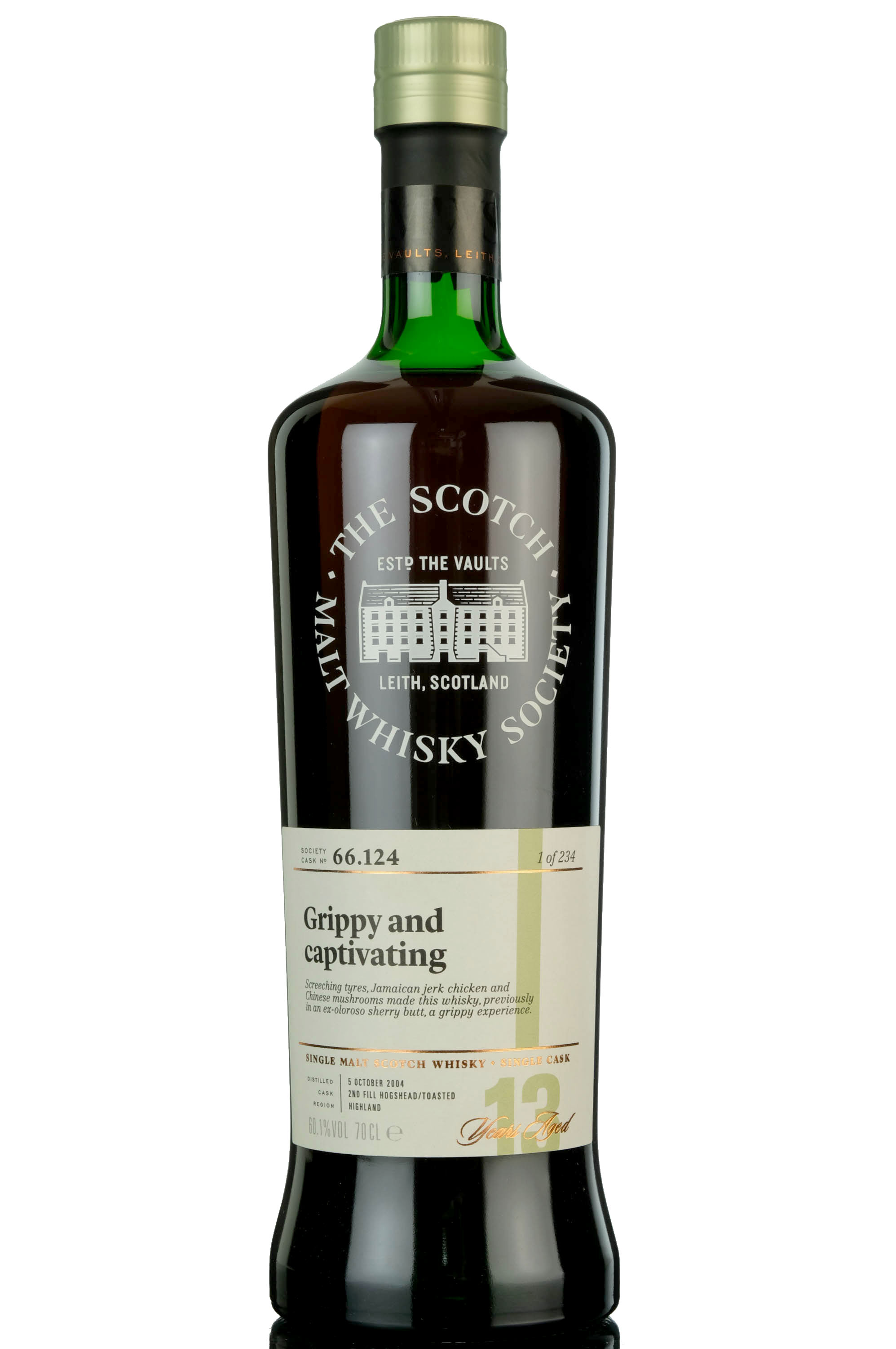 Ardmore 2004-2018 - 13 Year Old - SMWS 66.124 - Grippy And Captivating