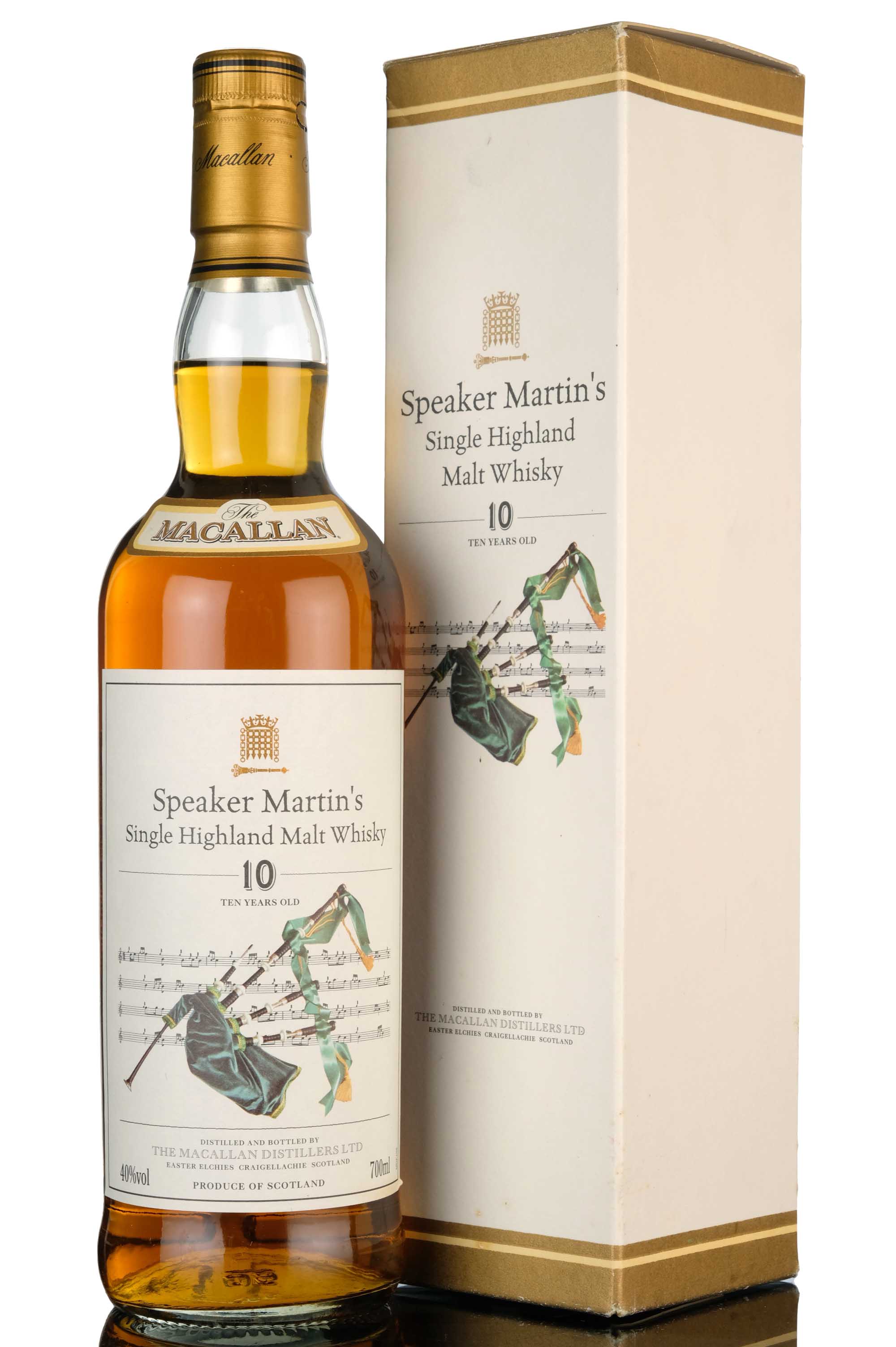 Macallan 10 Year Old - Speaker Martins - Early 2000s