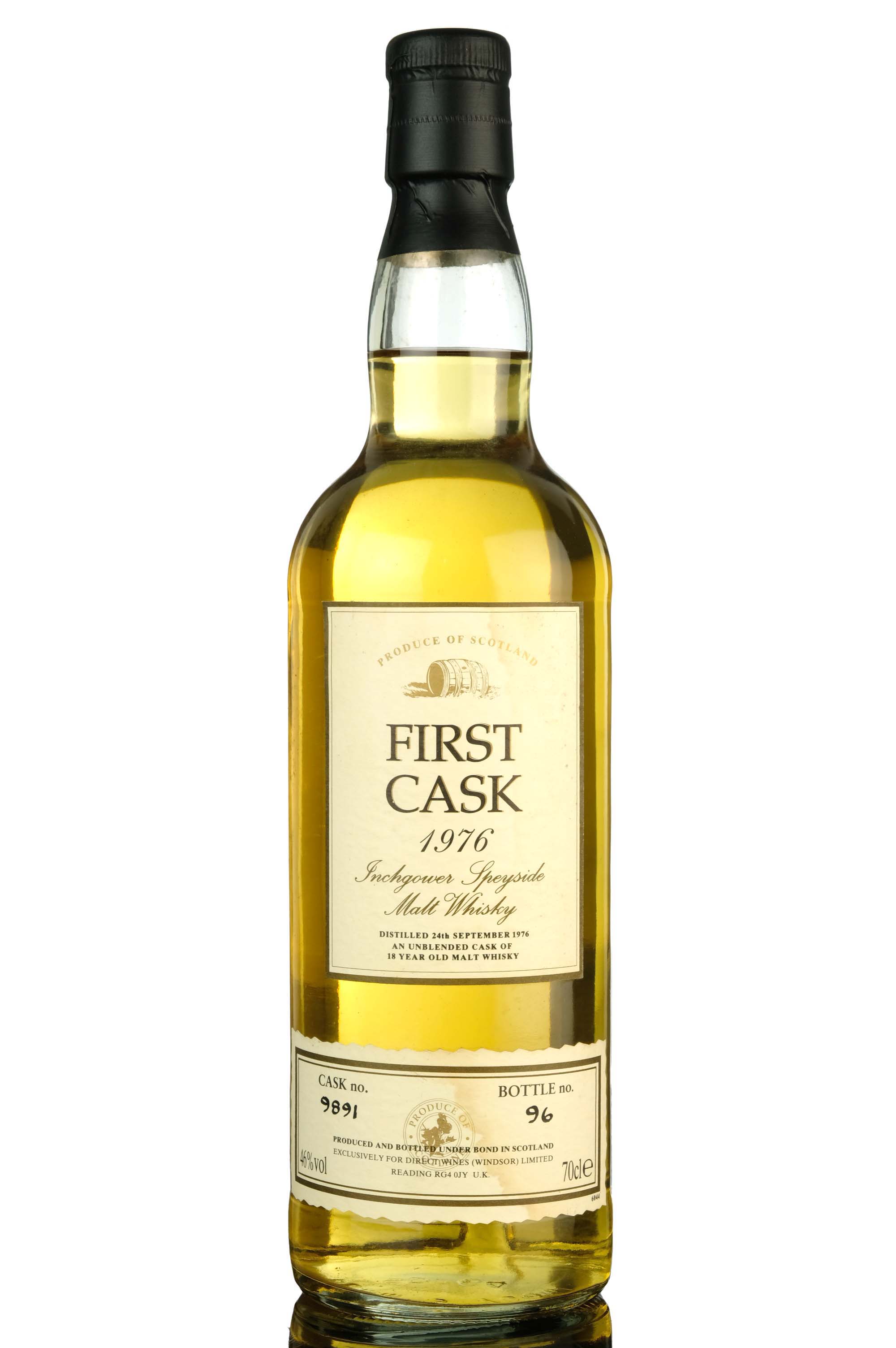 Inchgower 1976 - 18 Year Old - First Cask - Single Cask 9891