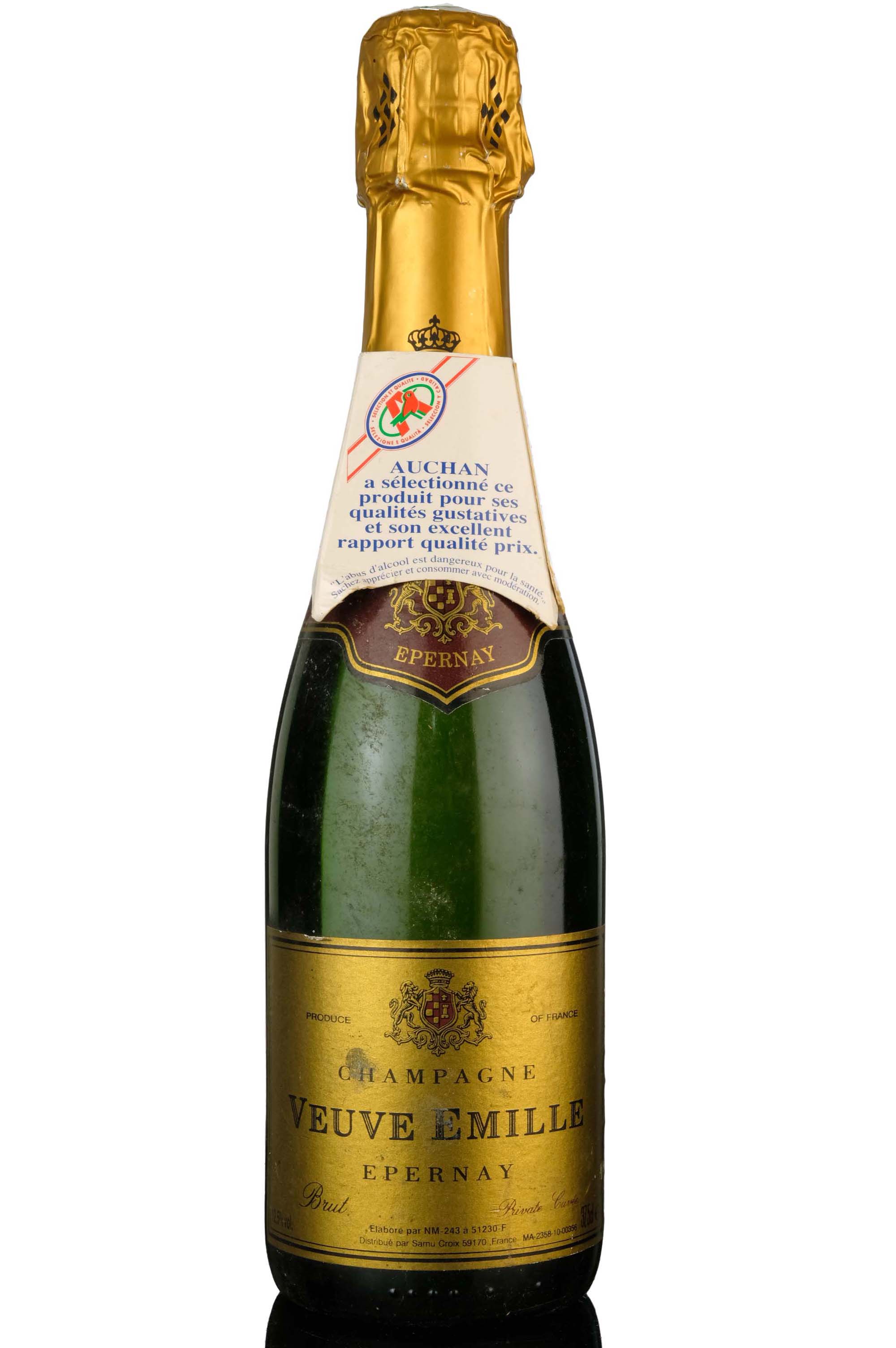 Veuve Emille Champagne - Half Bottle