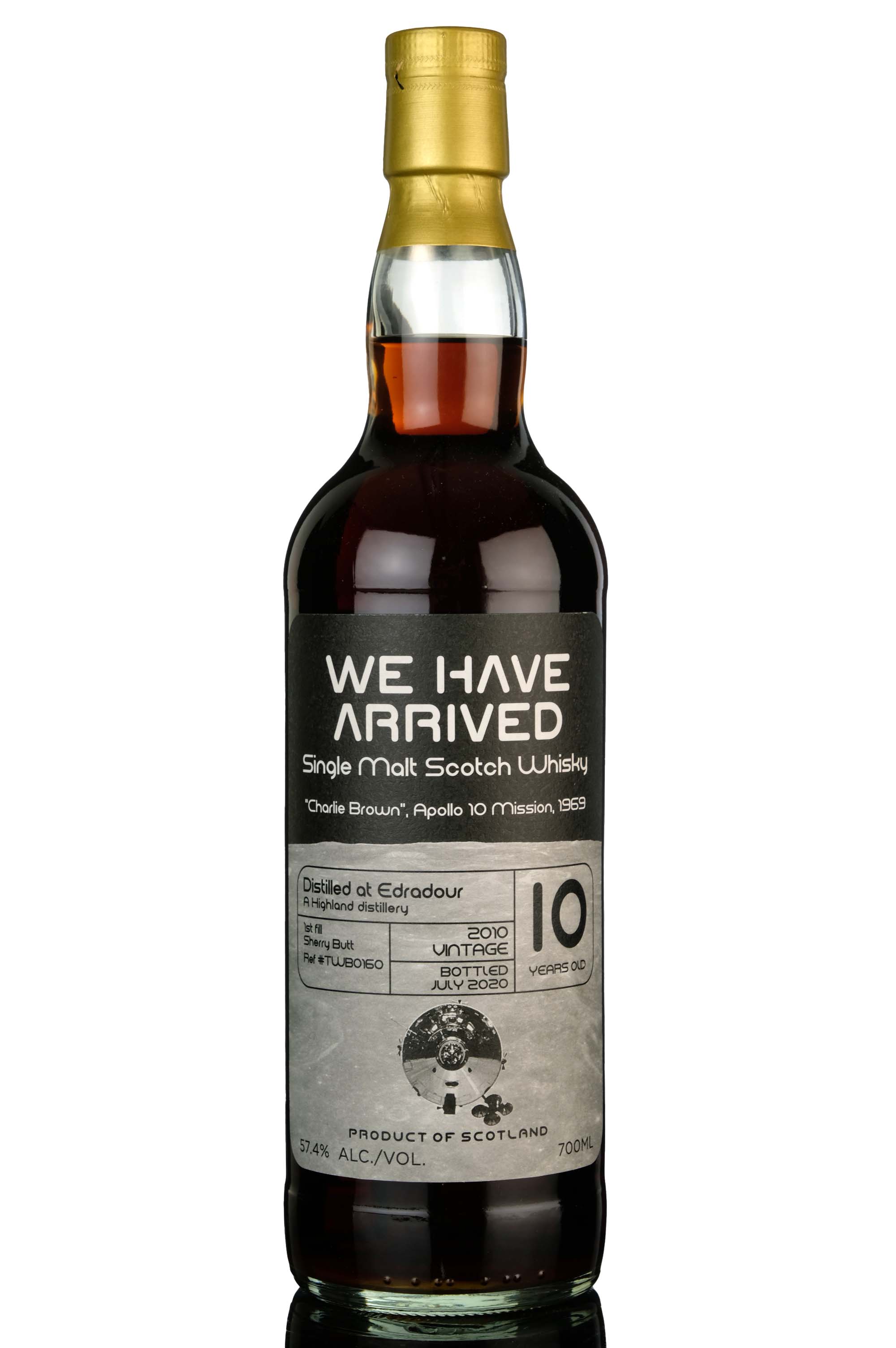 Edradour 2010-2020 - 10 Year Old - The Whisky Barrel - We Have Arrived - Single Cask 0160
