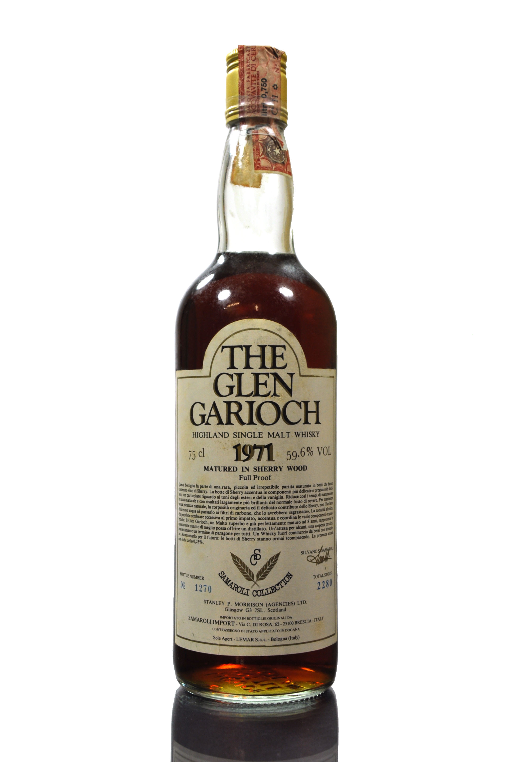 Glen Garioch 1971 - Samaroli 59.6%