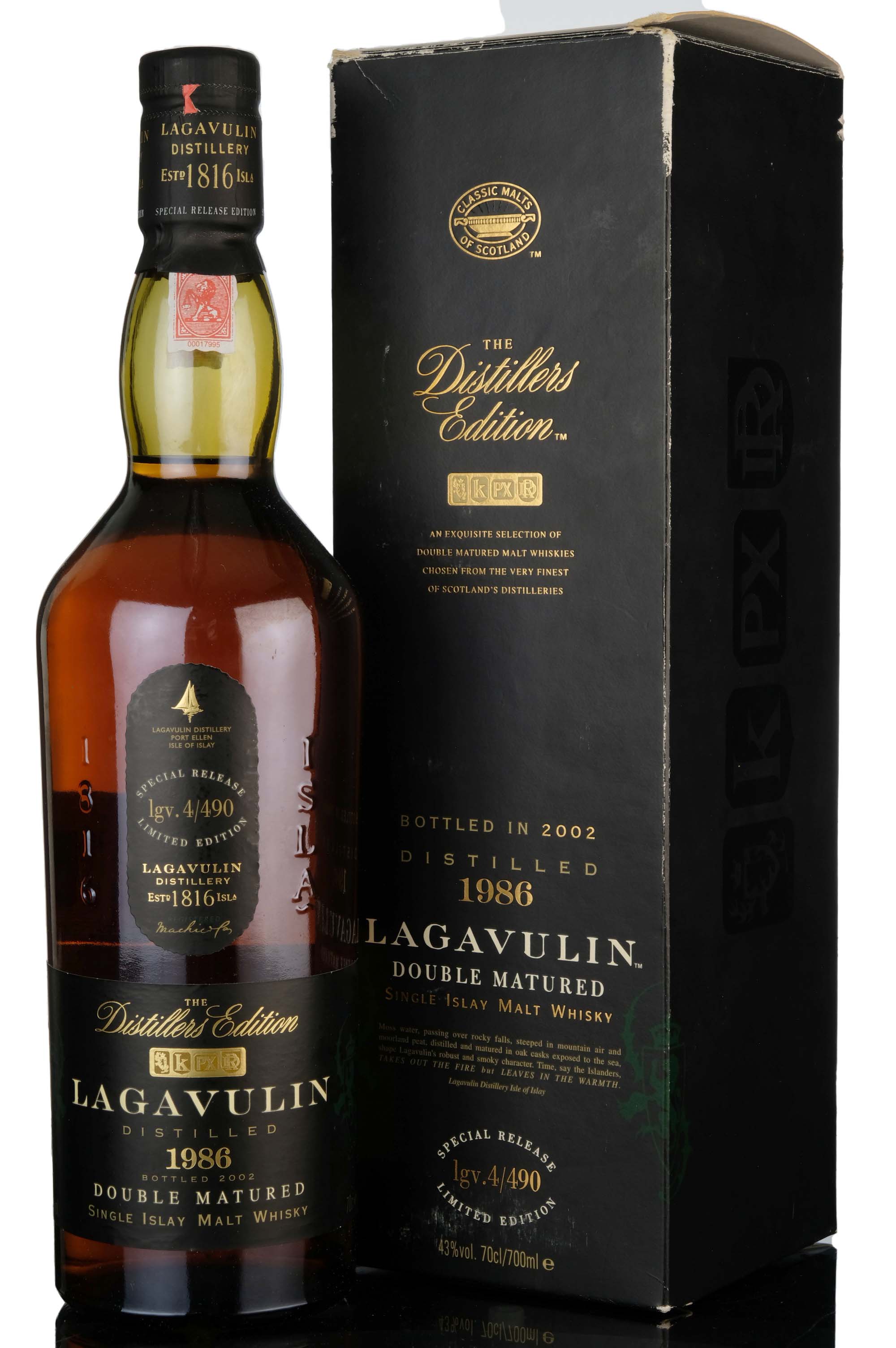 Lagavulin 1986 - Distillers Edition 2002